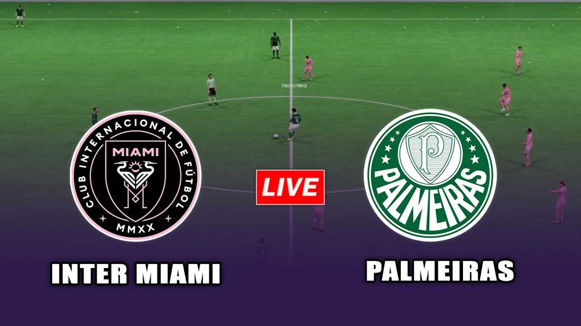 Palmeiras Inter Miami World Cup Match