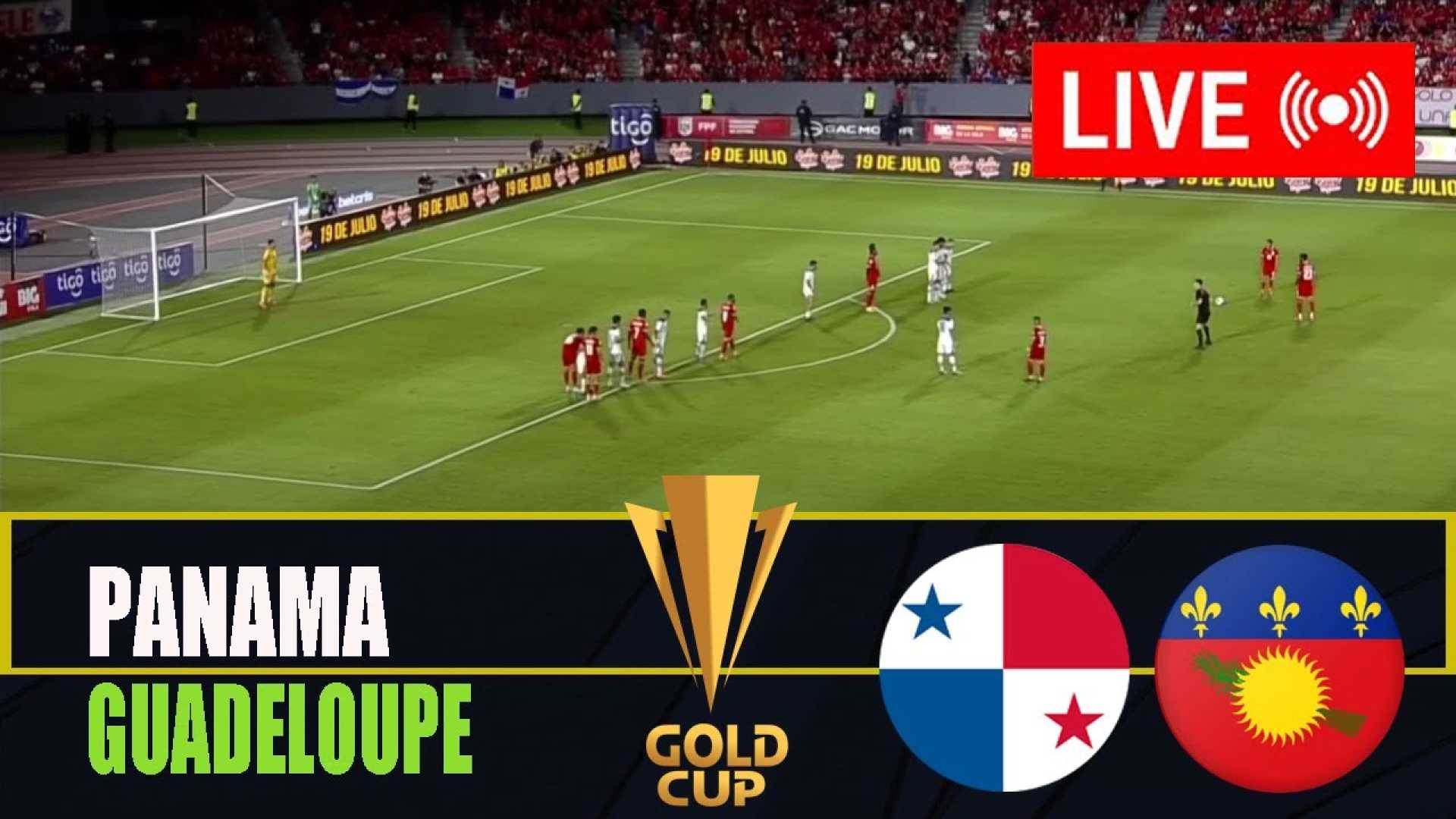 Panama Vs Guadeloupe Soccer Match 2025