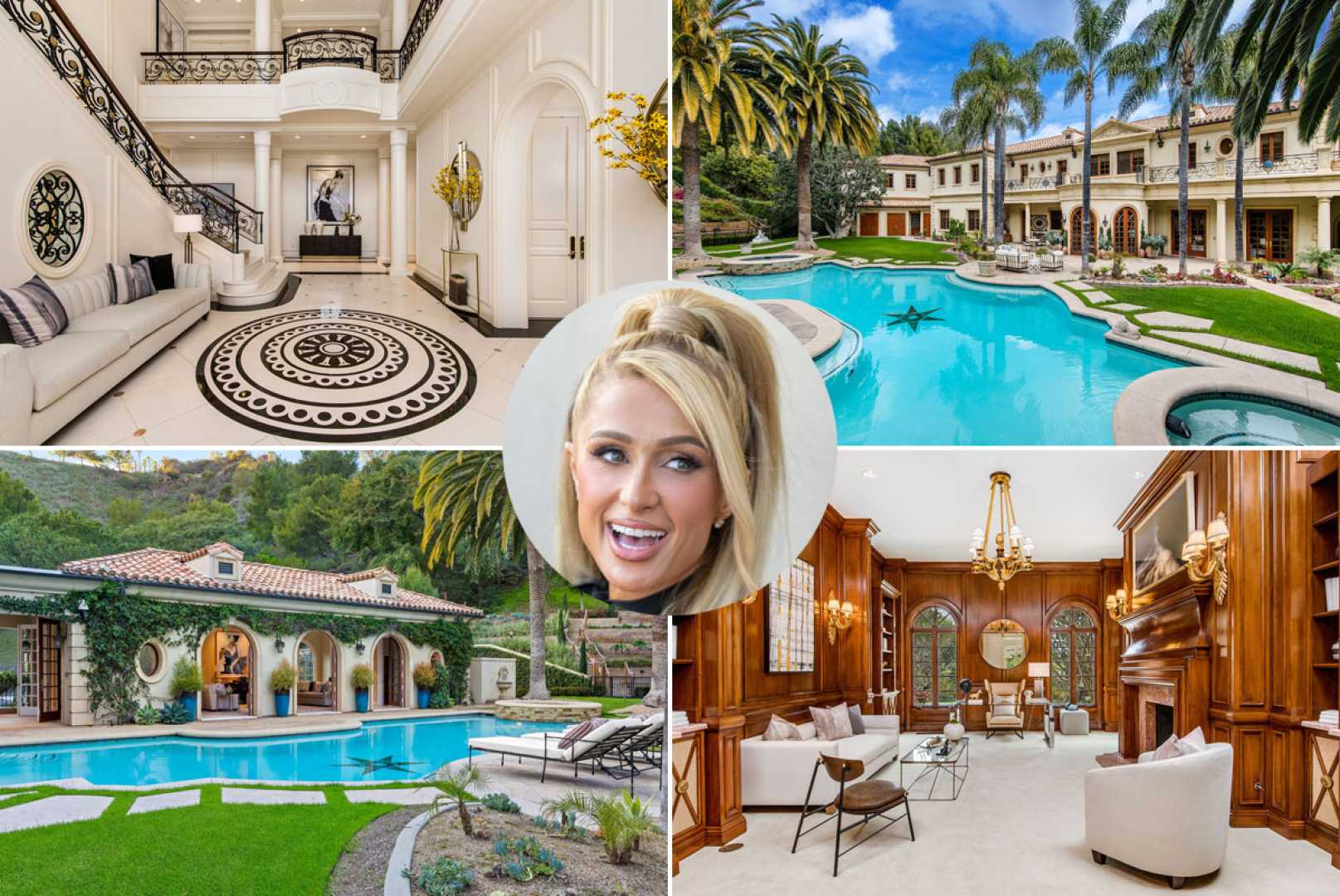 Paris Hilton Mansion Beverly Hills