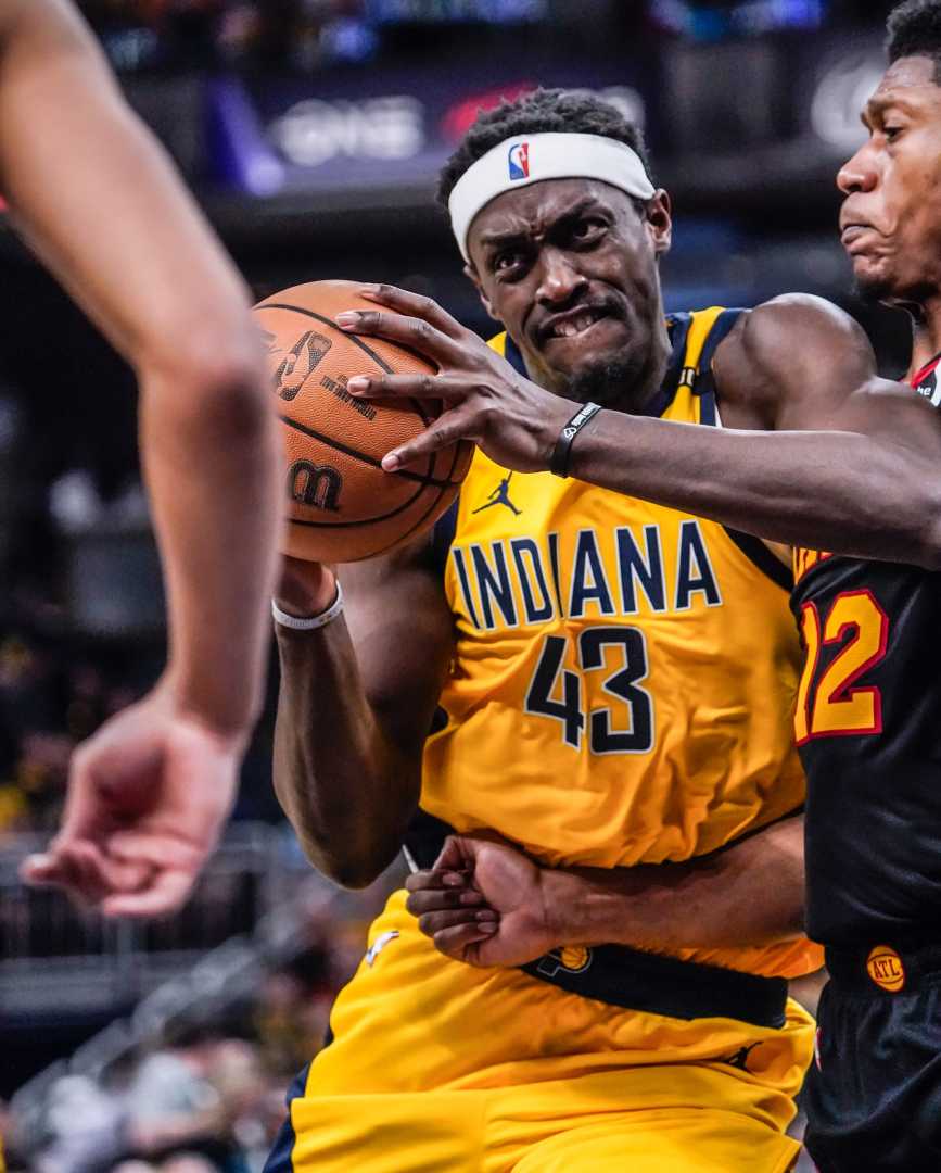 Pascal Siakam Basketball Game Intensity