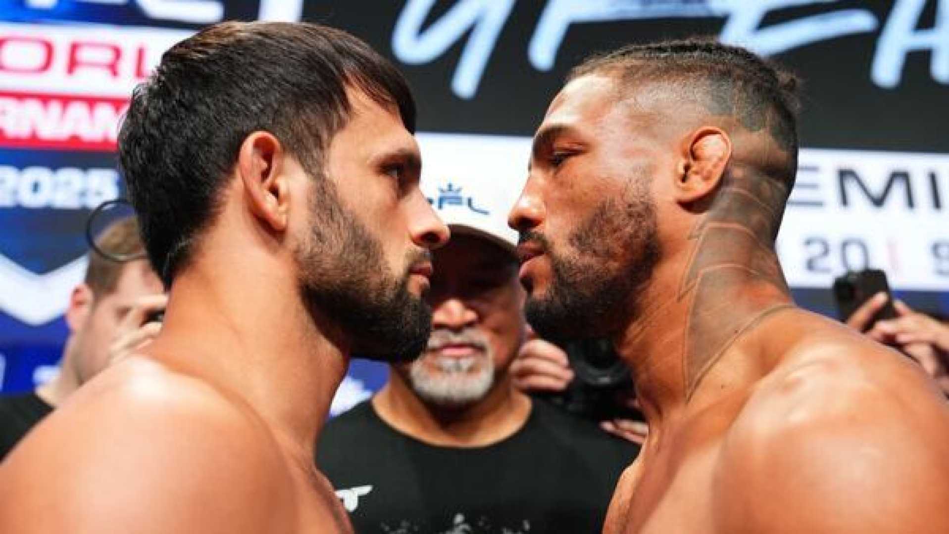 Pfl Mma Weigh Ins At Intrust Bank Arena
