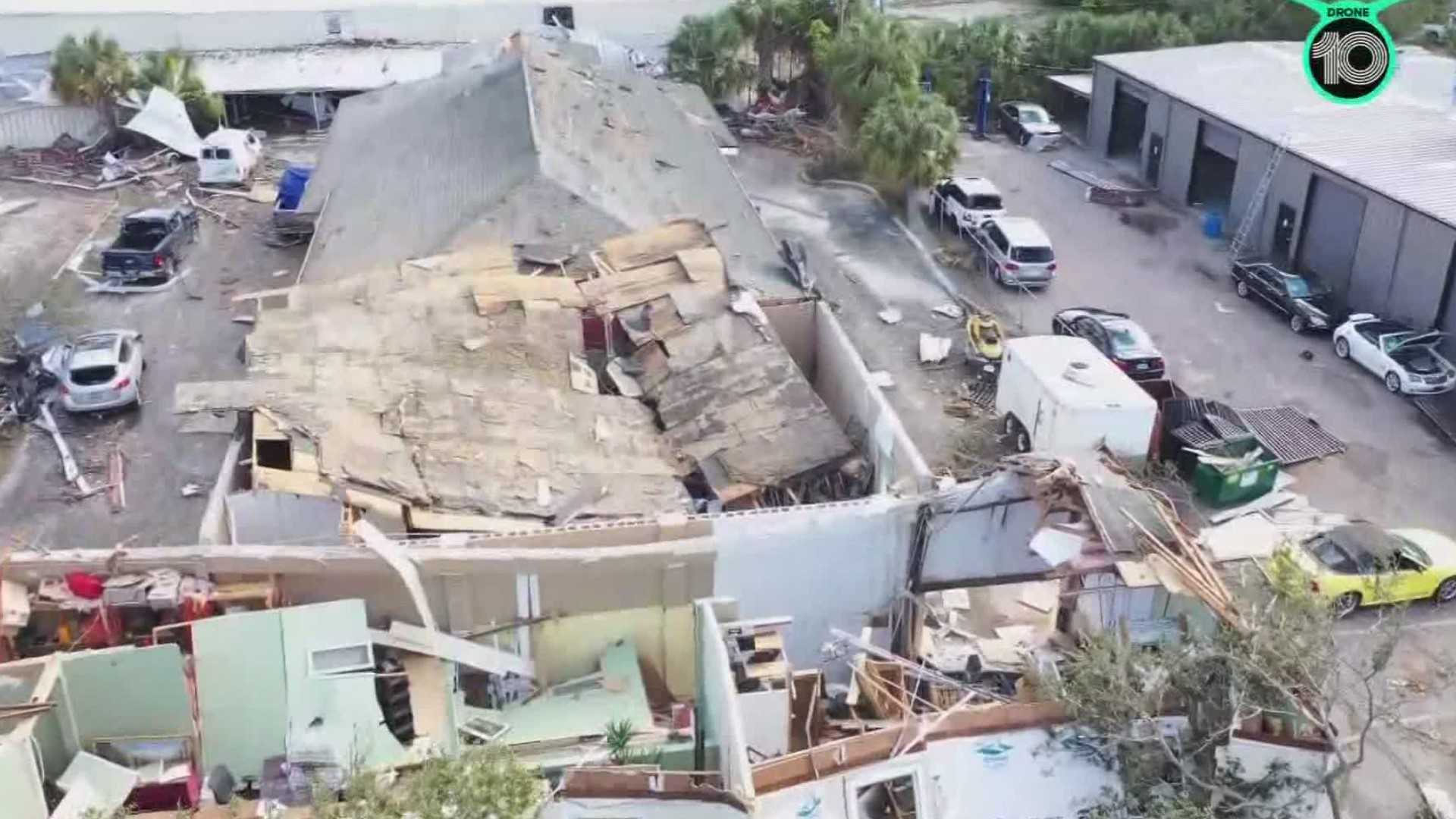 Pinellas County Tornado Damage