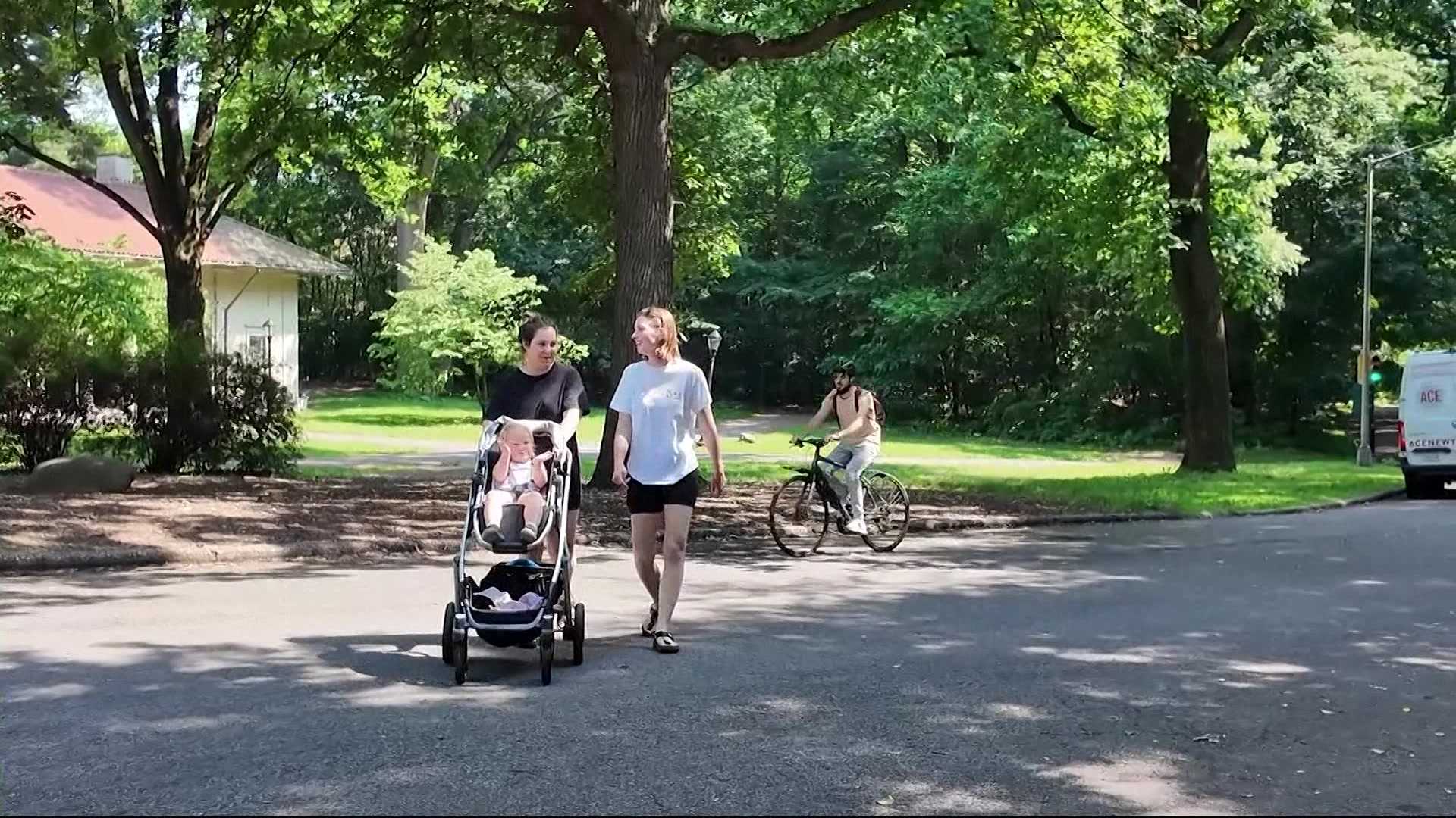 Prospect Park Bikers Runners Skaters Weather
