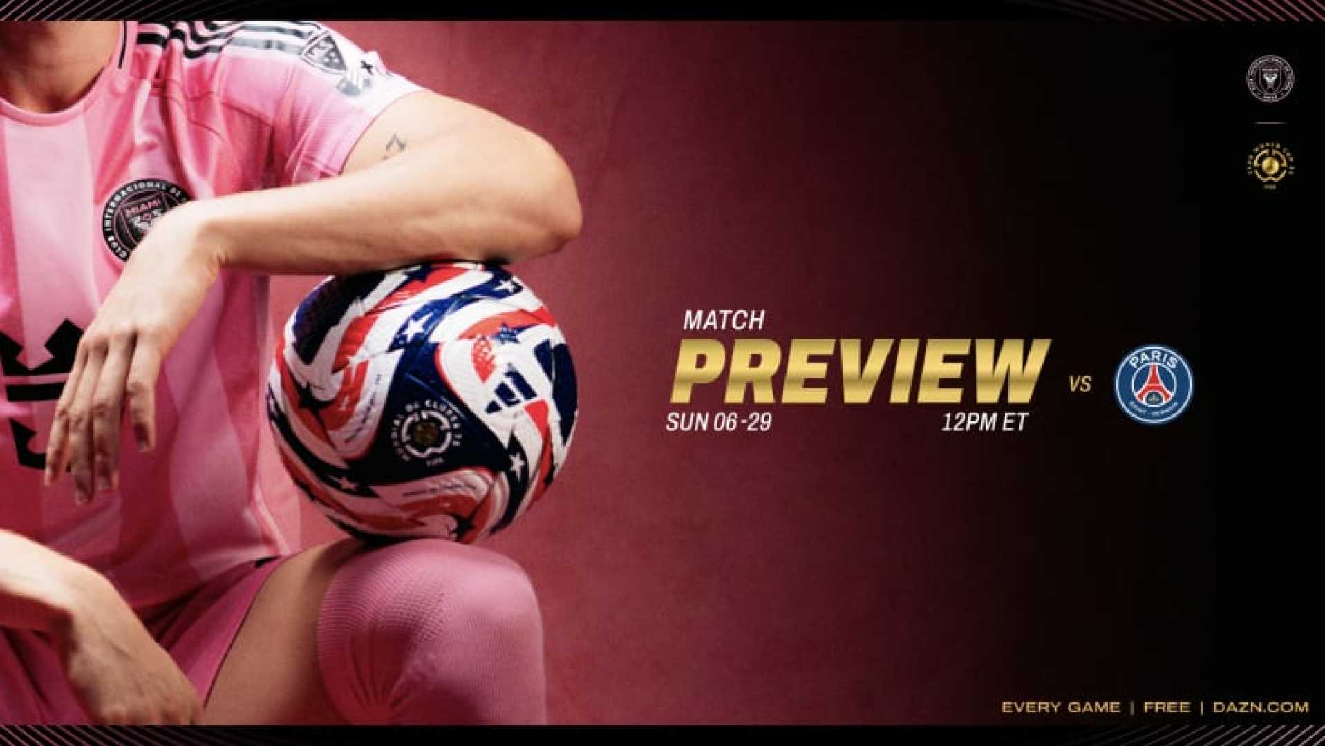 Psg Inter Miami Soccer Matchup