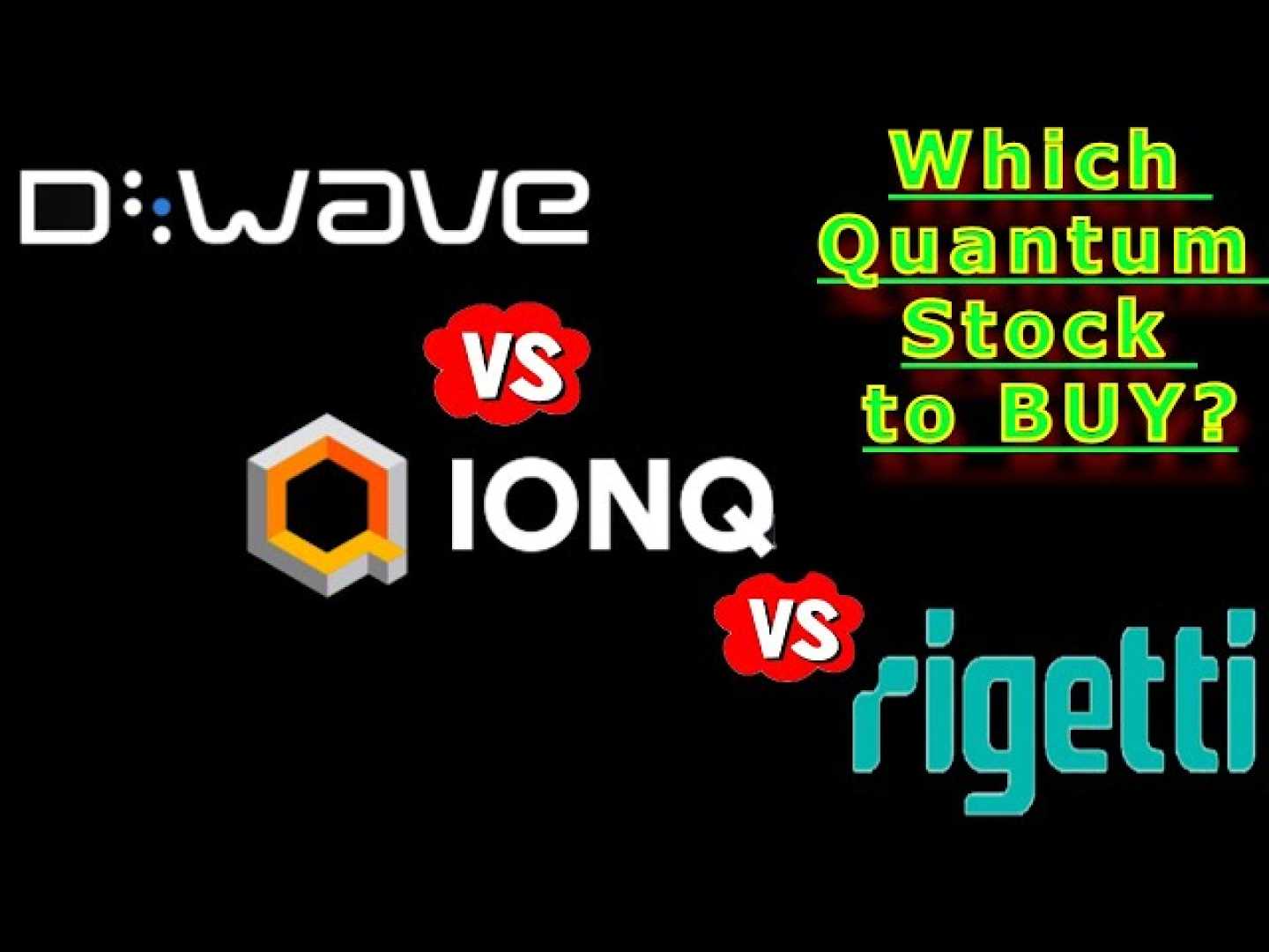 Quantum Computing Stocks D Wave Rigetti Ionq