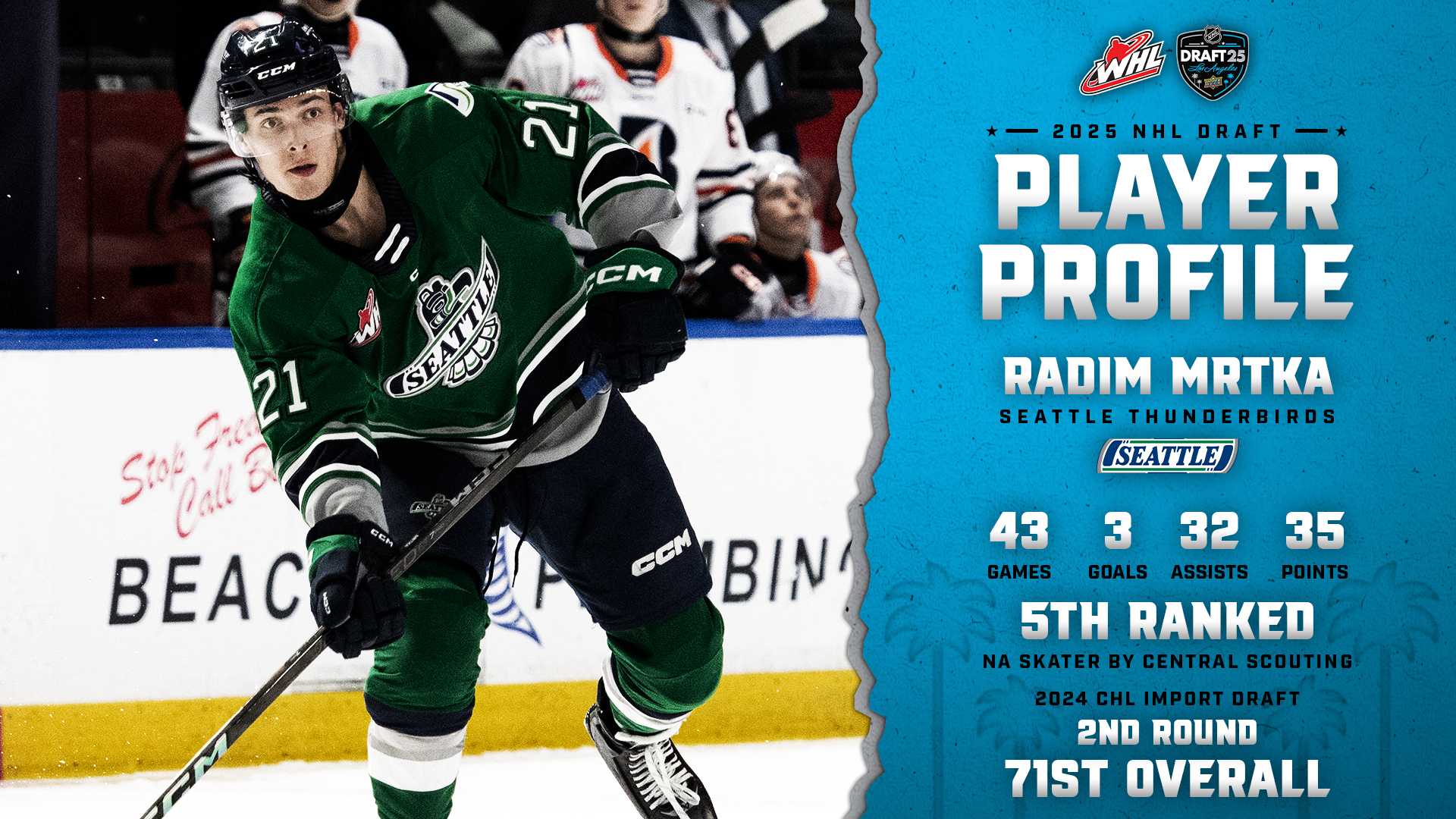 Radim Mrtka Nhl Draft 2025