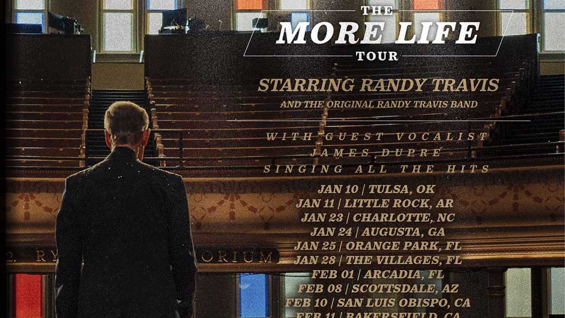 Randy Travis Country Music Tour