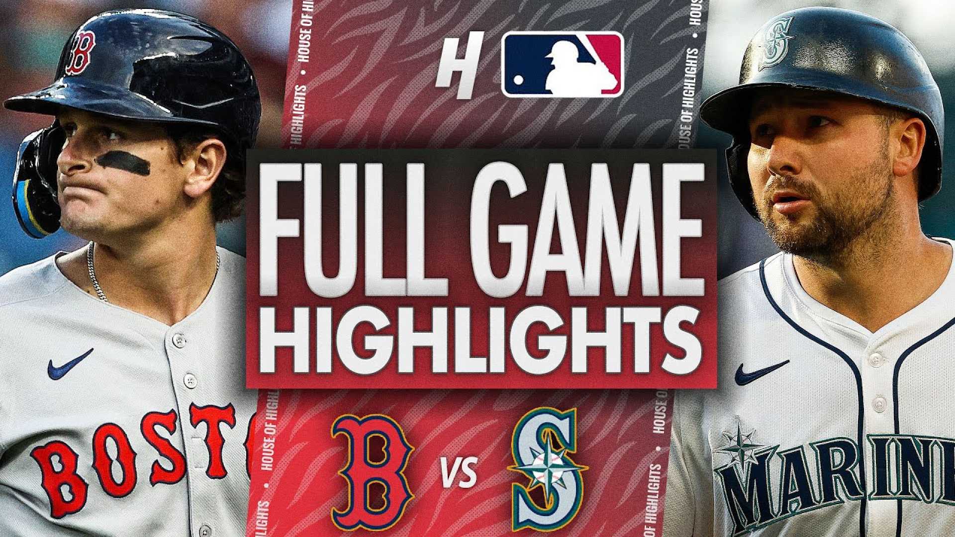 Red Sox Mariners Baseball Highlights