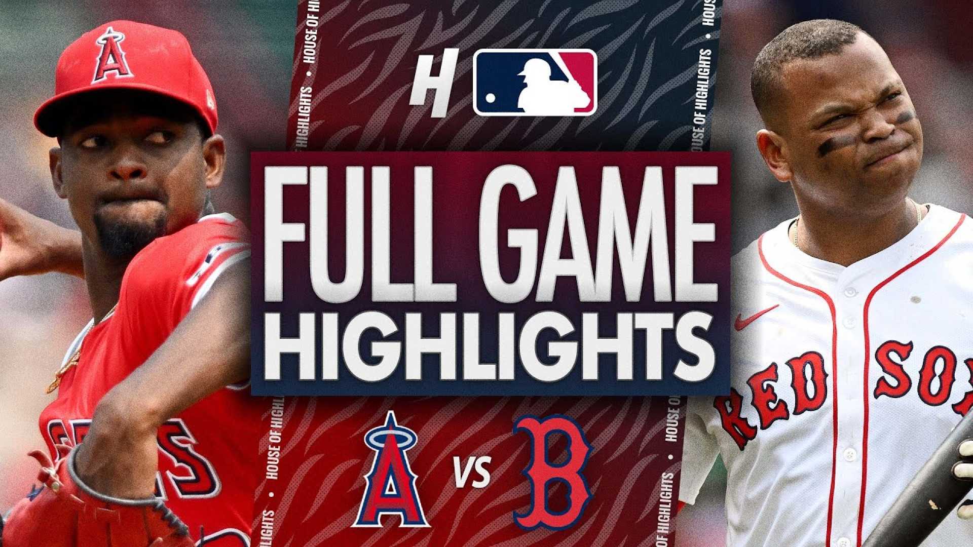 Red Sox Vs Angels Mlb Game