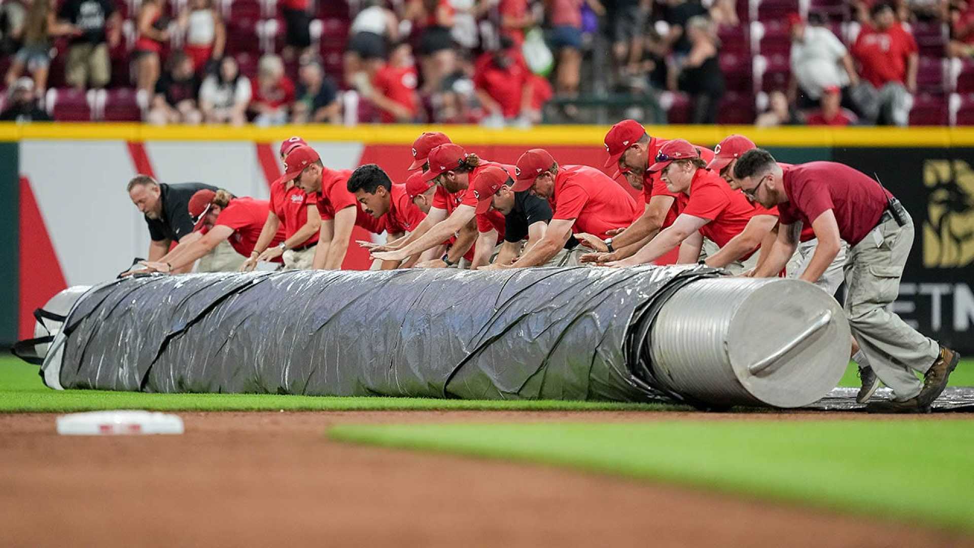 Reds Game Weather Delay
