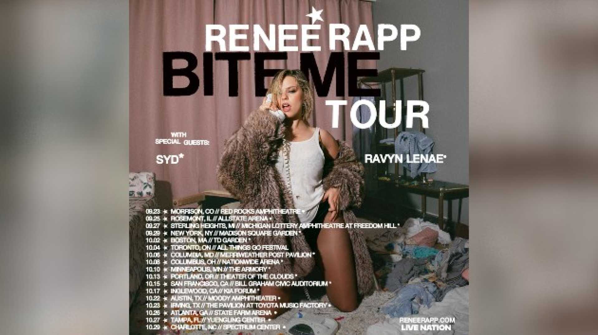 Renee Rapp Bite Me Tour