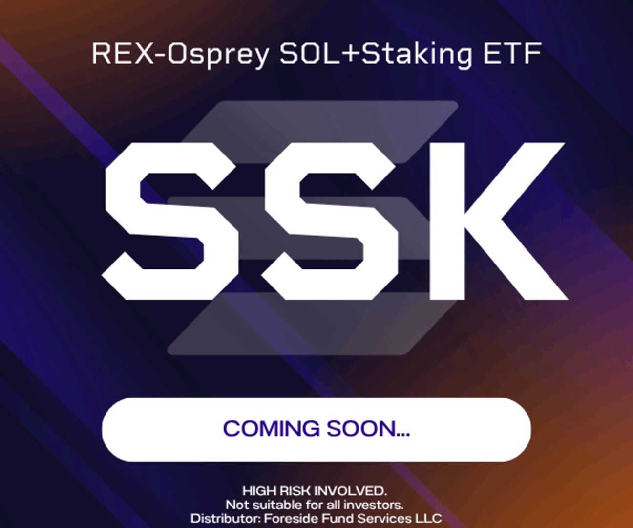 Rex Shares Solana Staking Etf