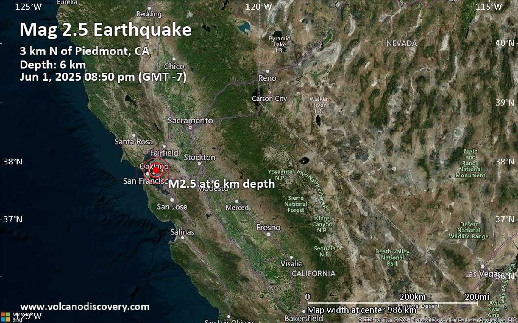 Richmond California Earthquake June 2025