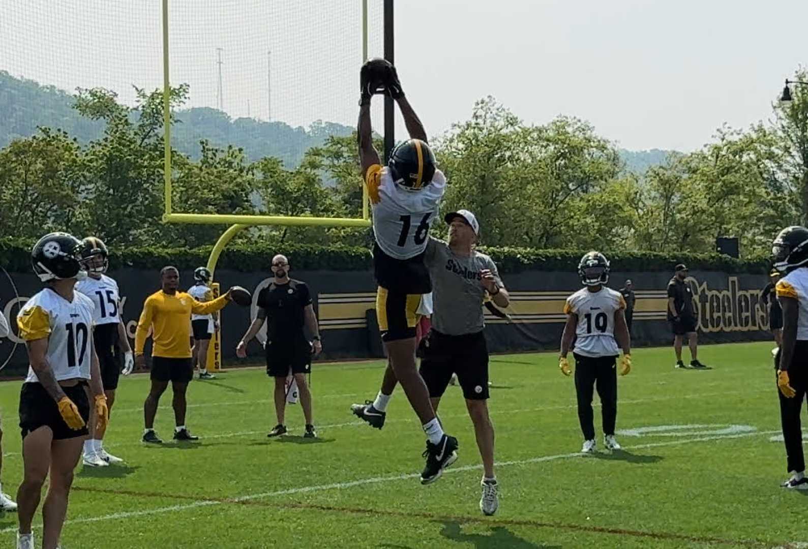 Robert Woods Pittsburgh Steelers Practice