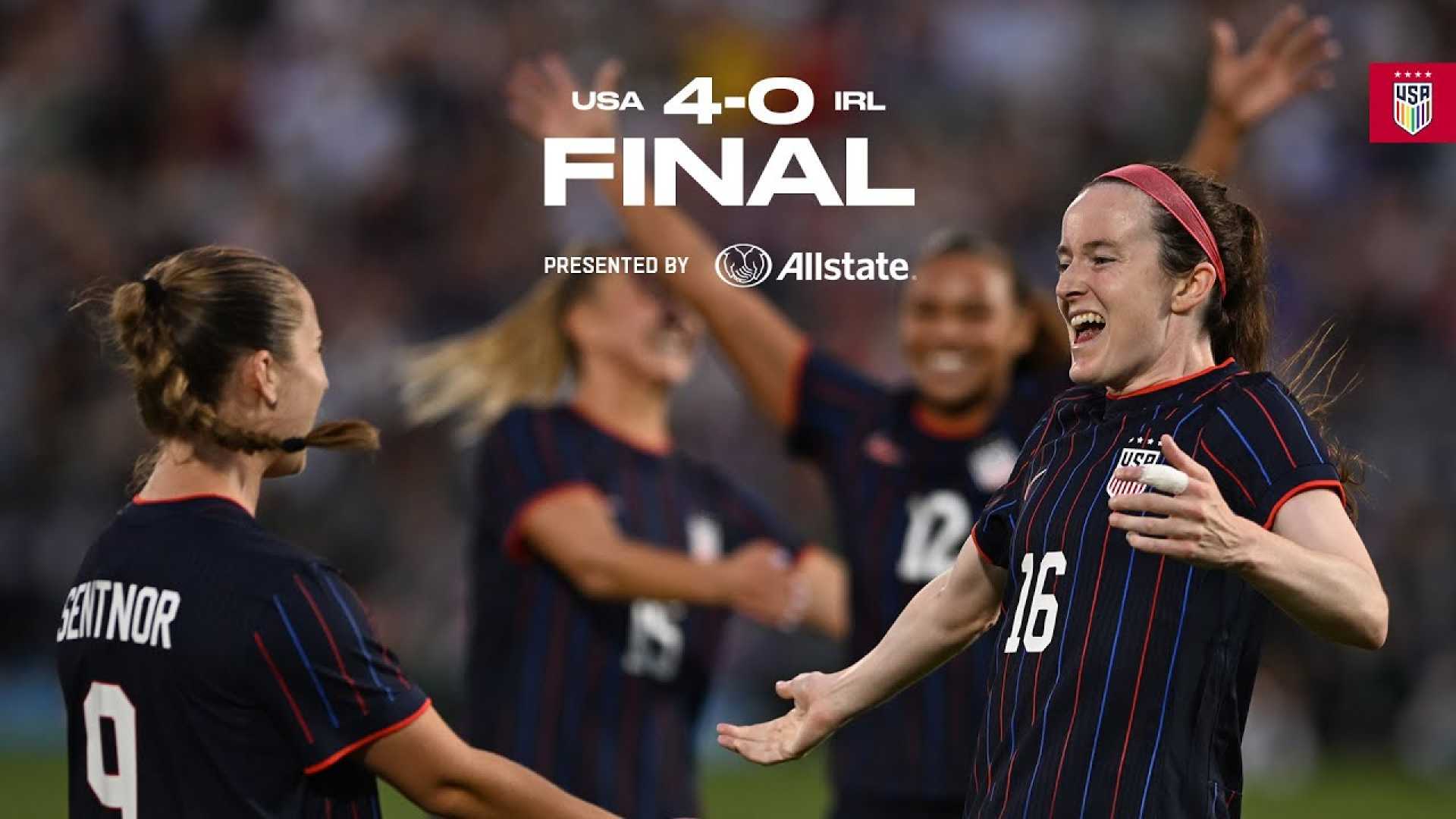 Rose Lavelle Uswnt Ireland Friendly