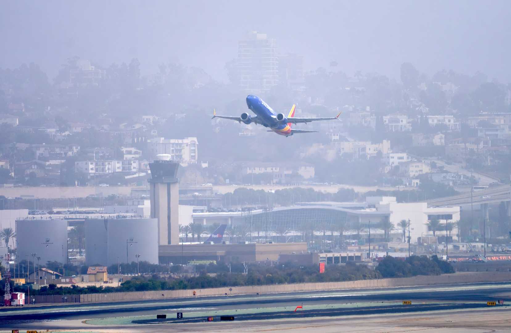 San Diego Airport Fog Delays