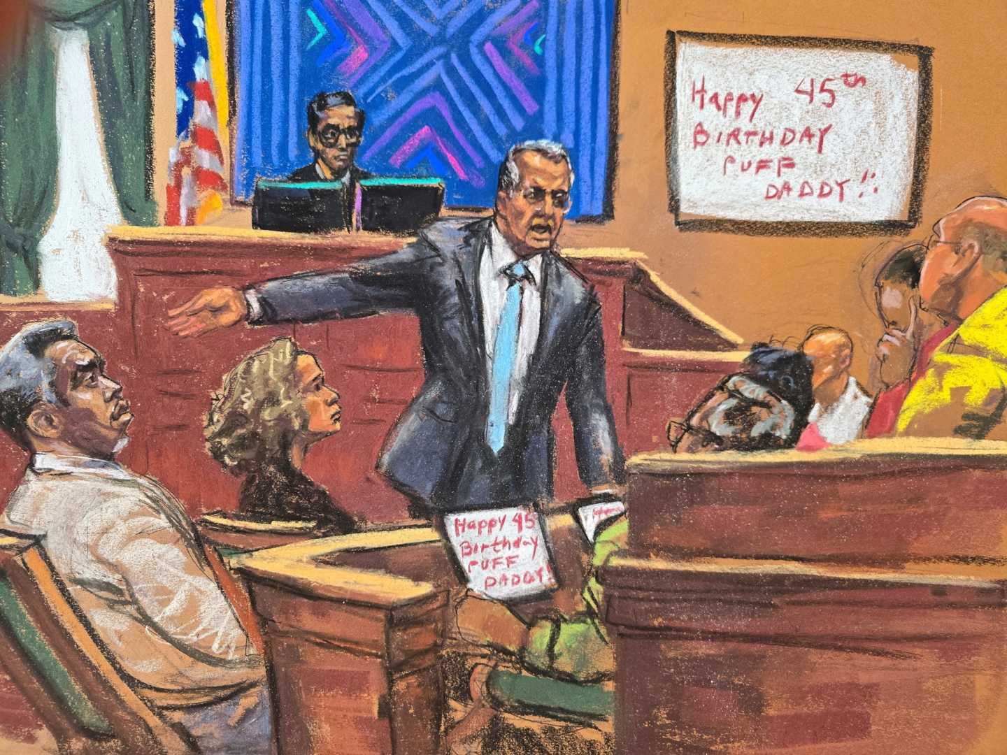 Sean Combs Trial Courtroom Closing Arguments