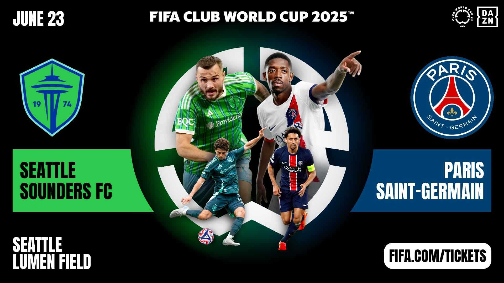 Seattle Sounders Psg Club World Cup Match