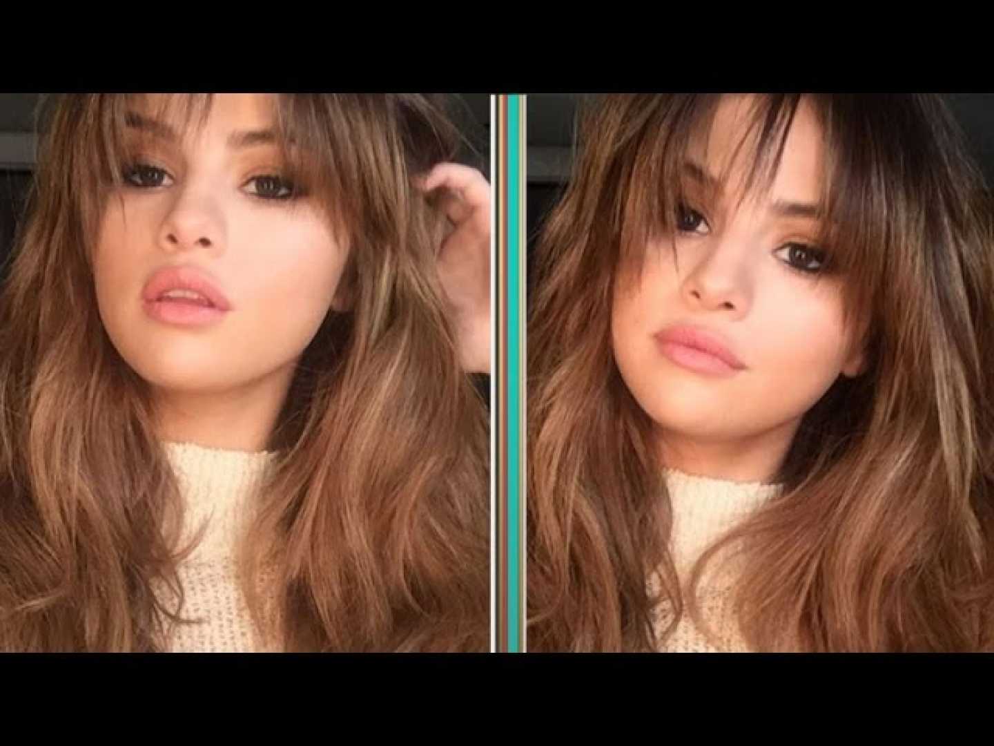 Selena Gomez Summer Haircut Bangs