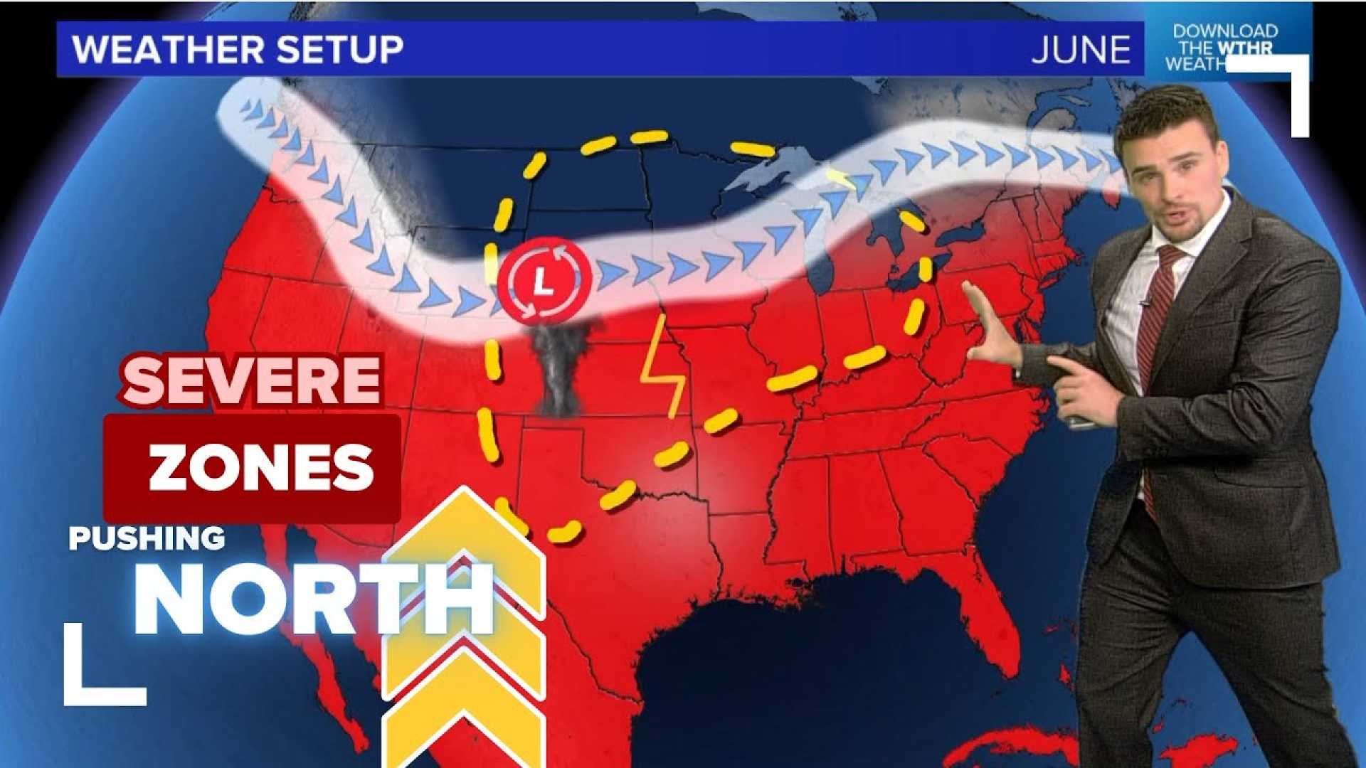 Severe Weather Forecast June 2025