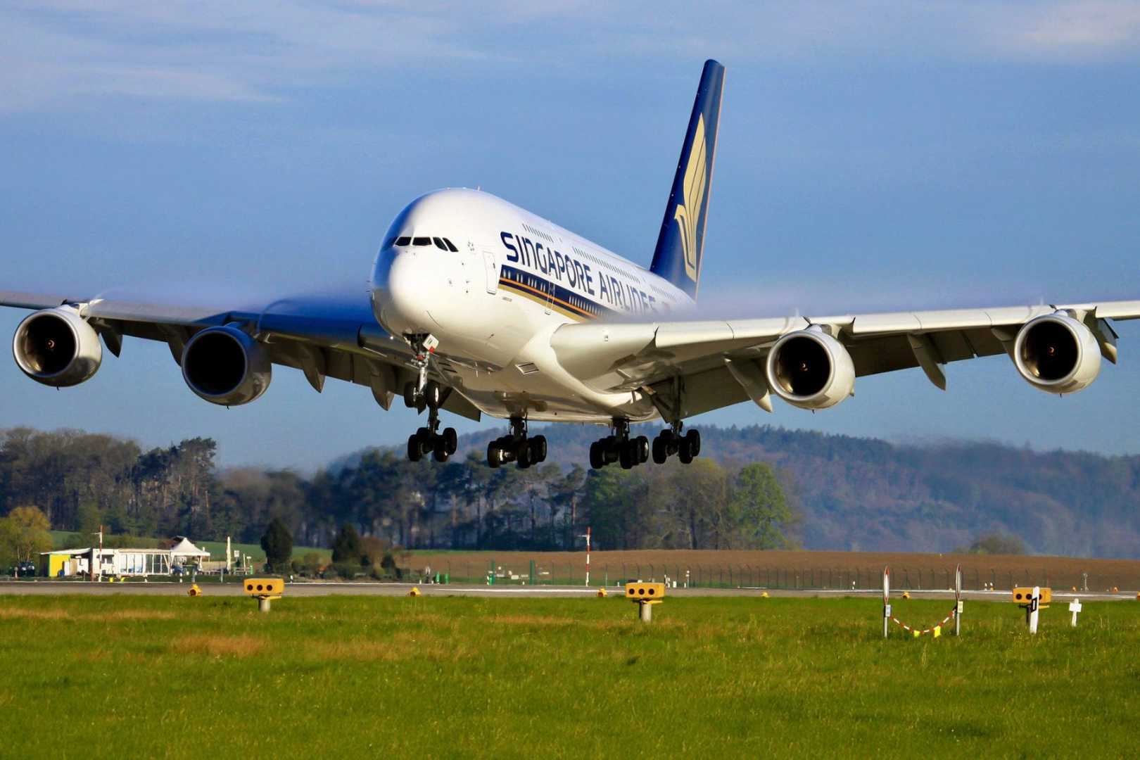Singapore Airlines Airbus A380 Auckland Service