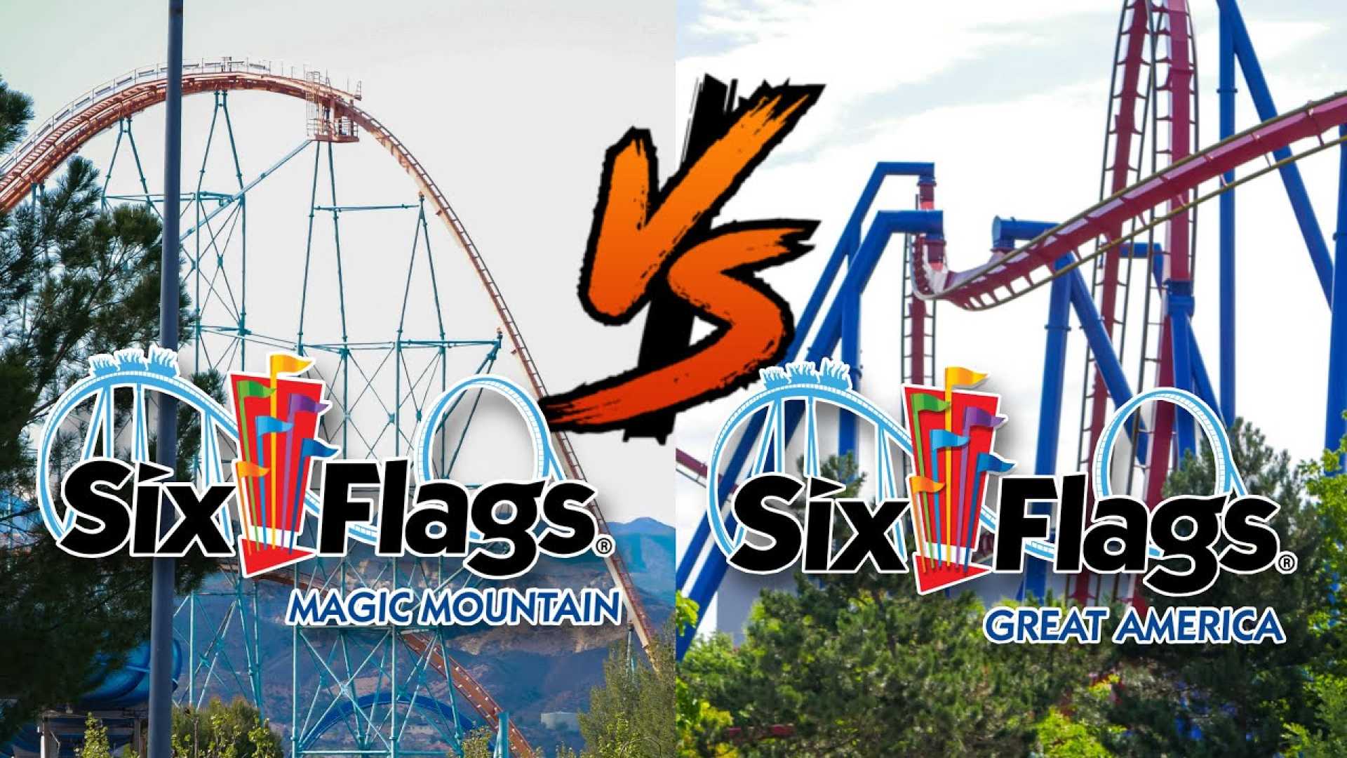 Six Flags California Great America Theme Park