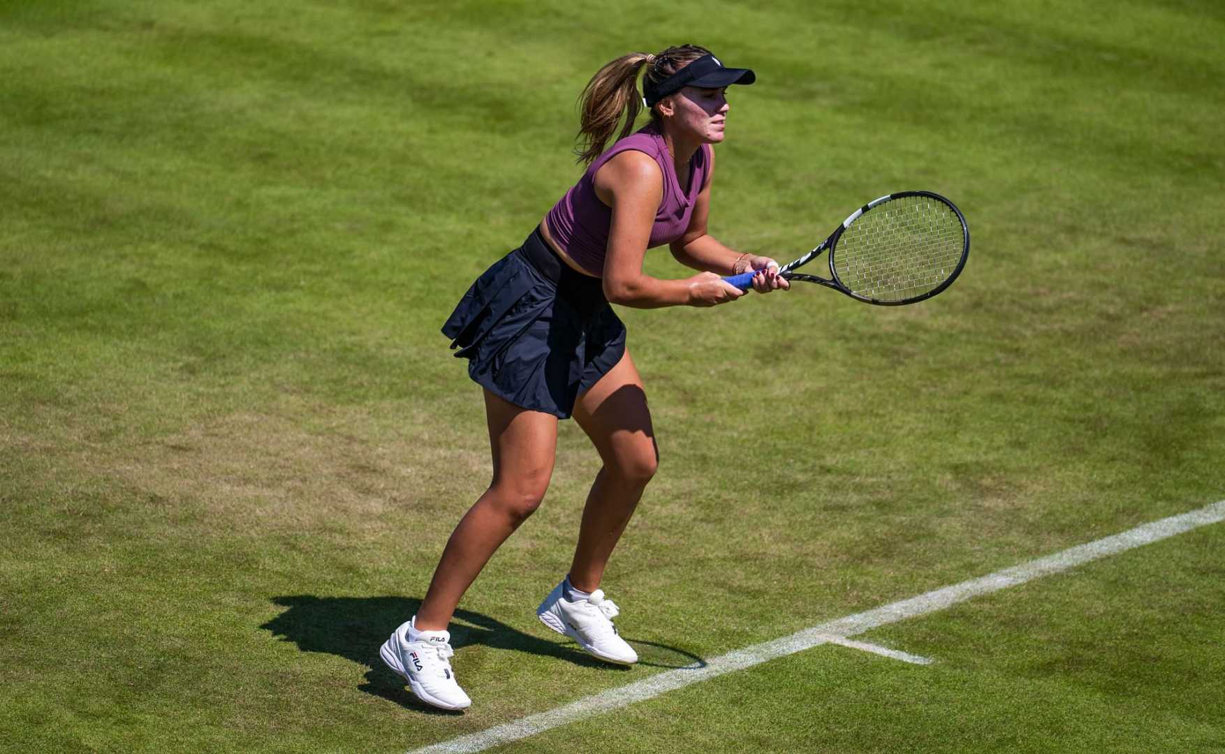 Sofia Kenin Tennis Match Eastbourne