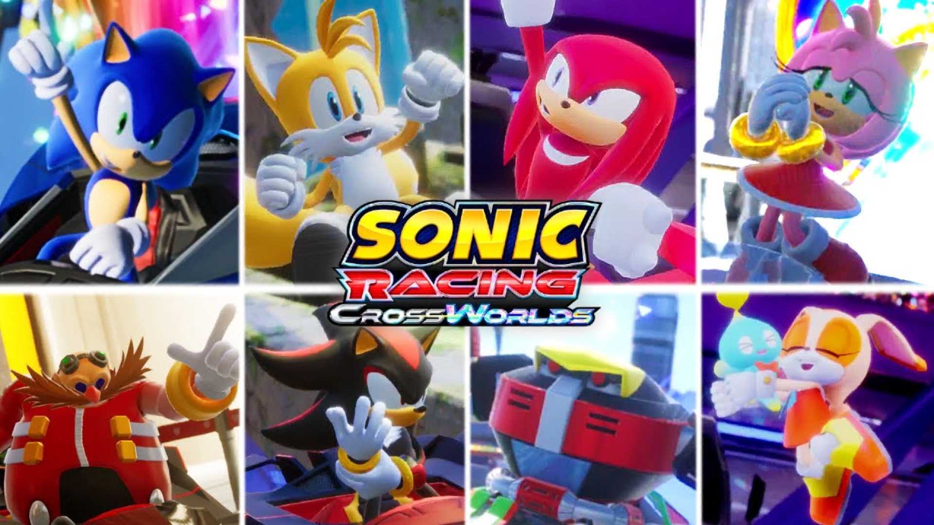 Sonic Racing Crossworlds Game Characters