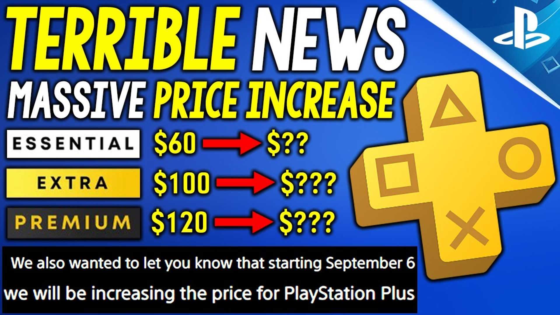 Sony Playstation Plus Price Increase News