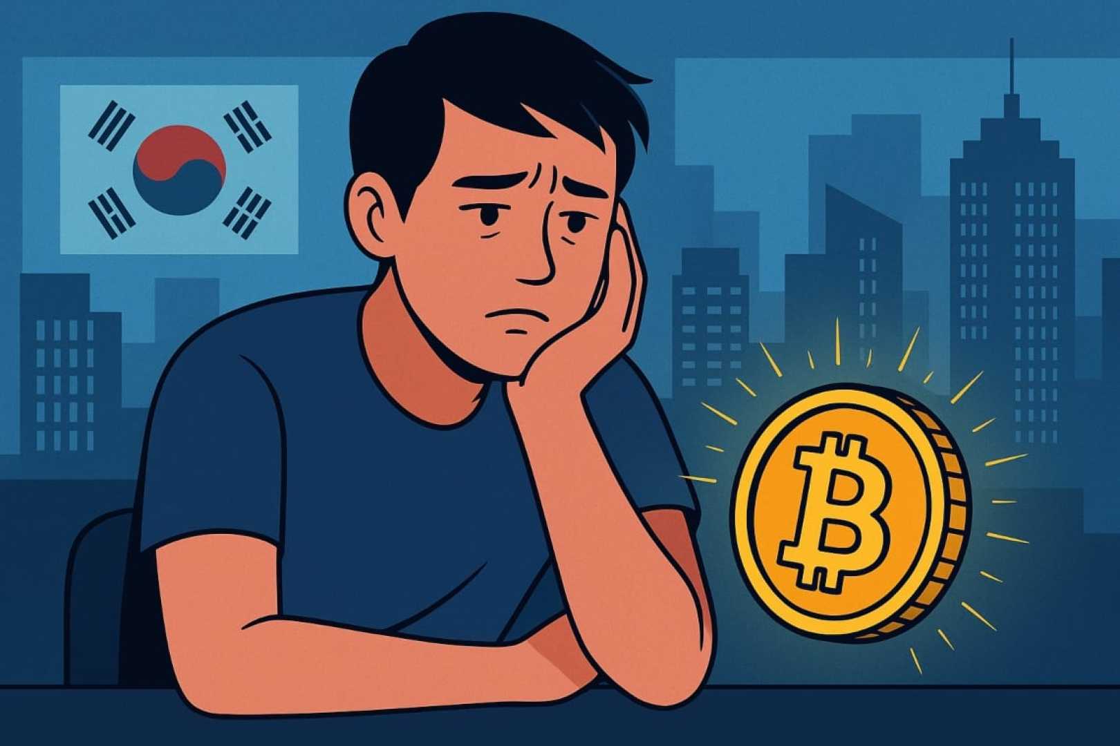 South Korea Youth Cryptocurrency Economic Crisis
