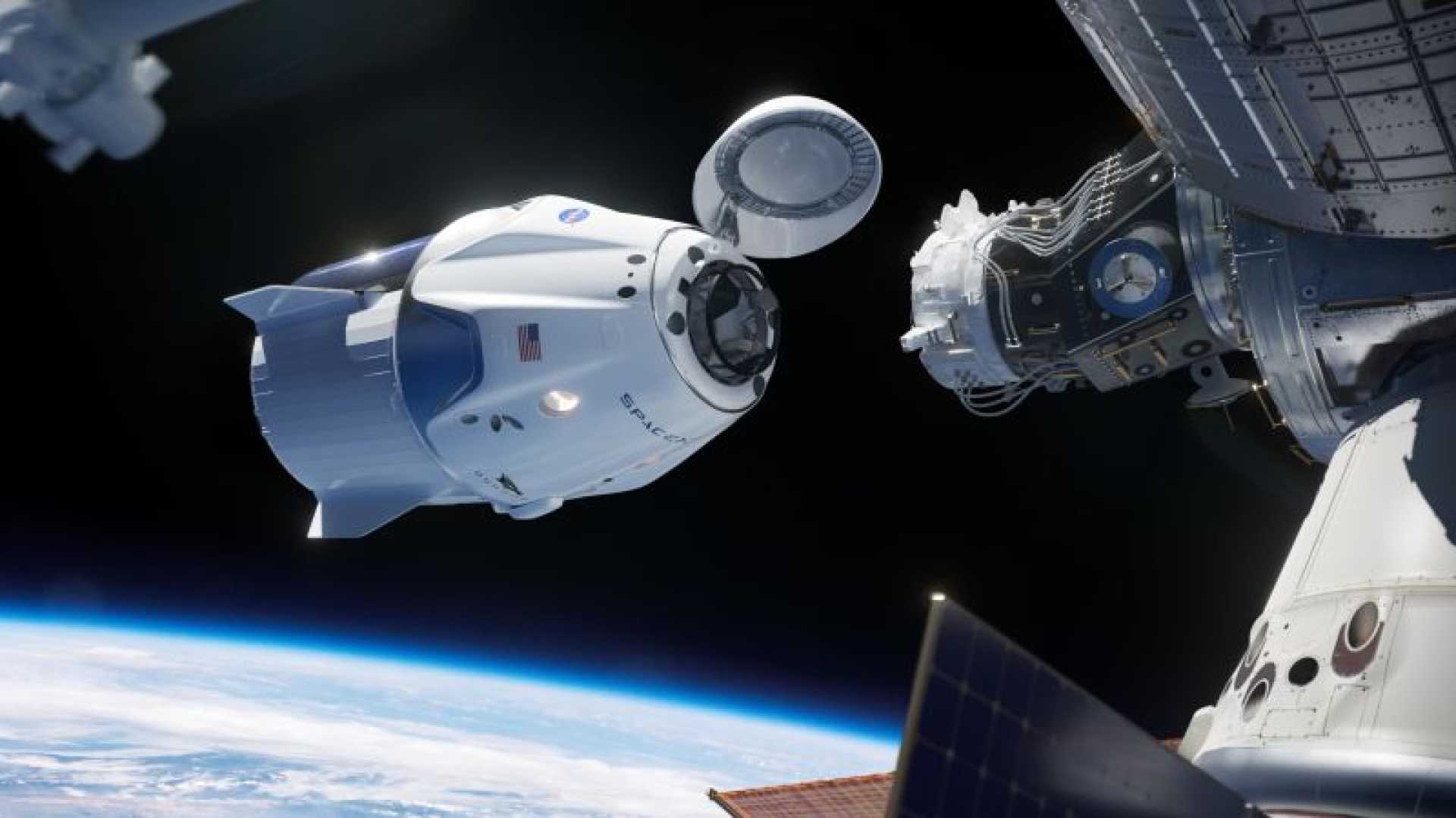 Spacex Crew Dragon Launch And Iss