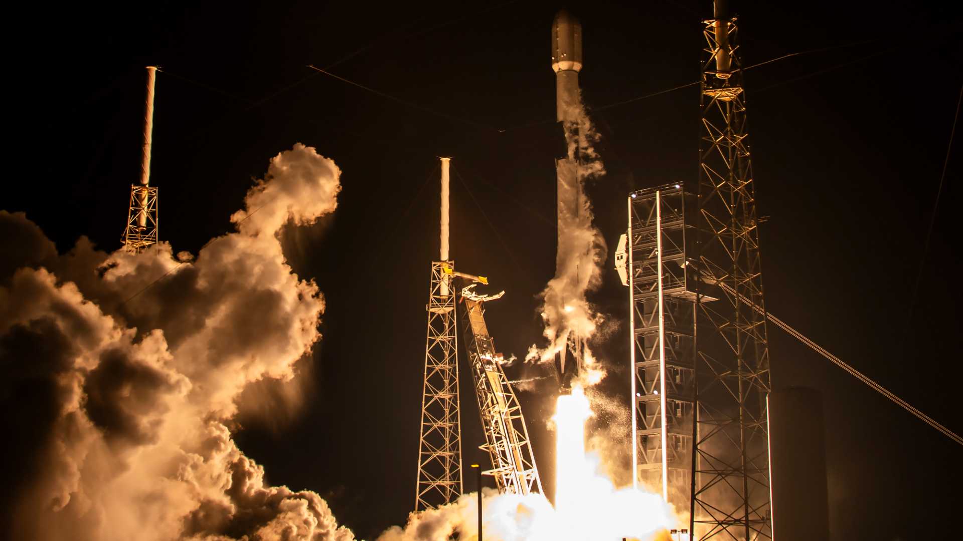 Spacex Falcon 9 Launch Starlink Satellites
