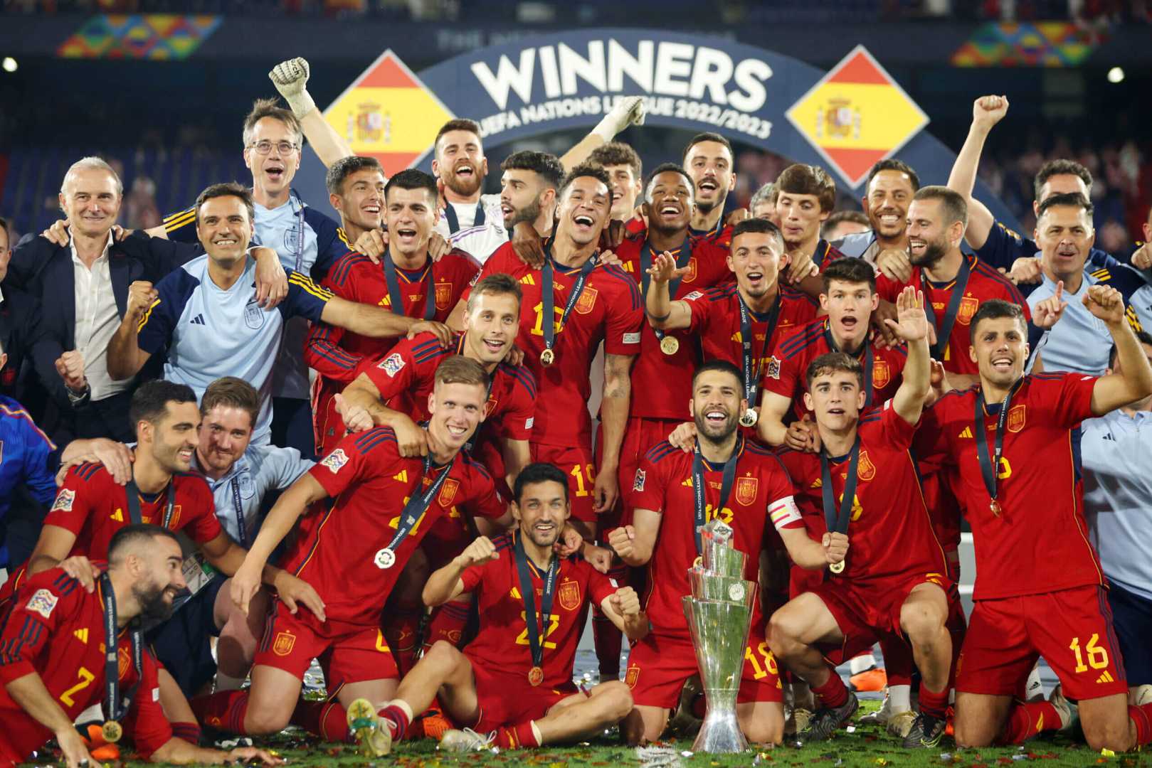 Spain Football Team Nations League Final