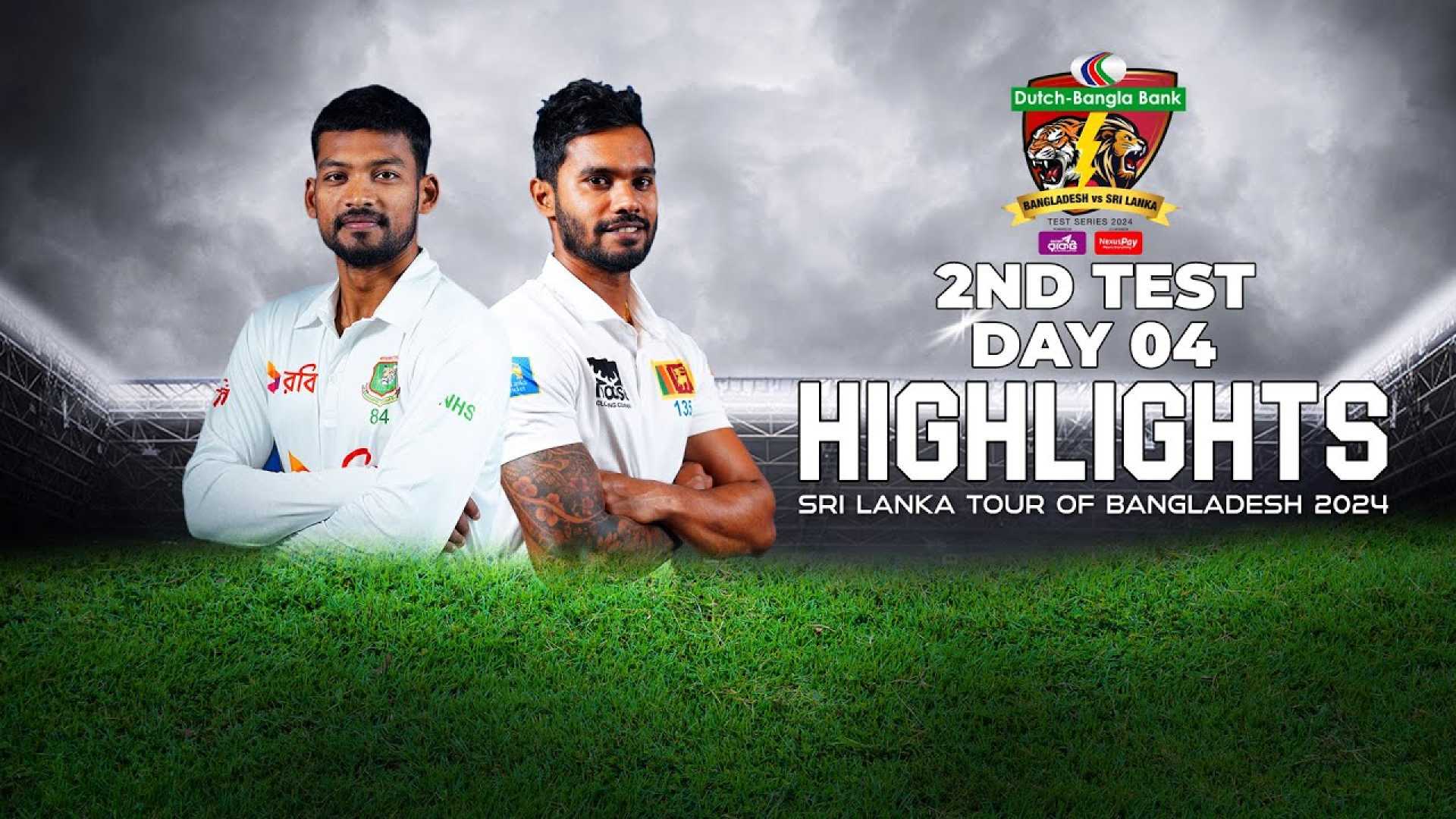 Sri Lanka Vs Bangladesh Second Test Match