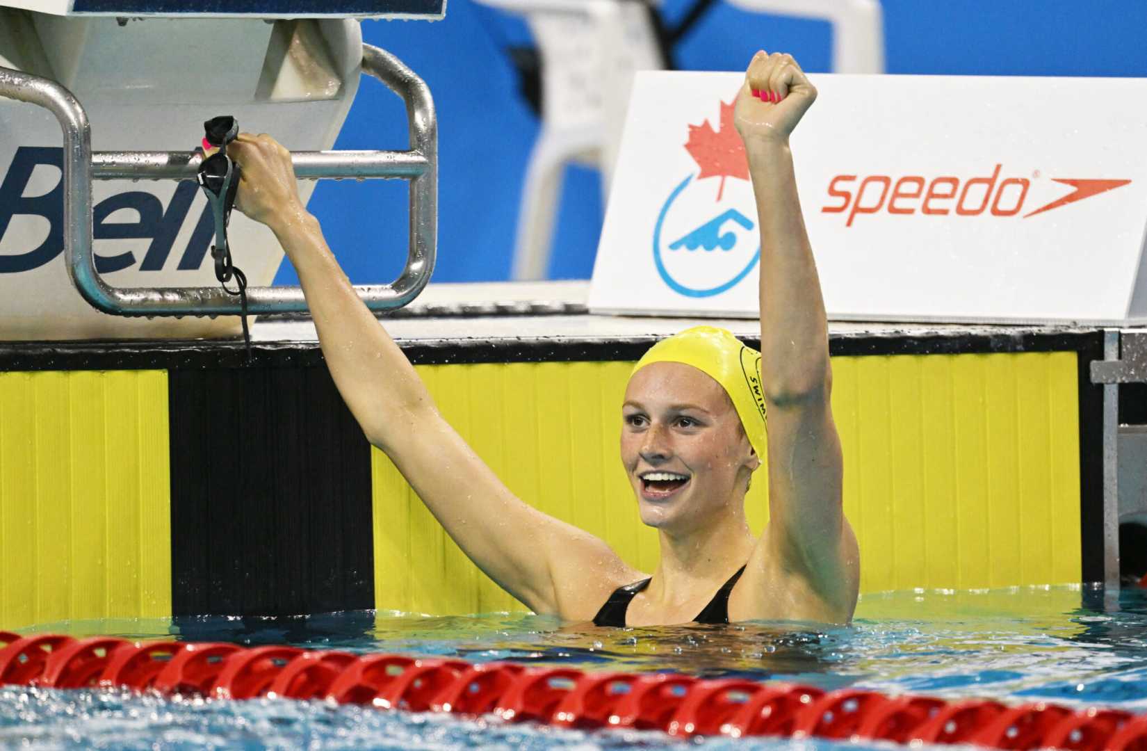 Summer Mcintosh Swimming 400m Freestyle
