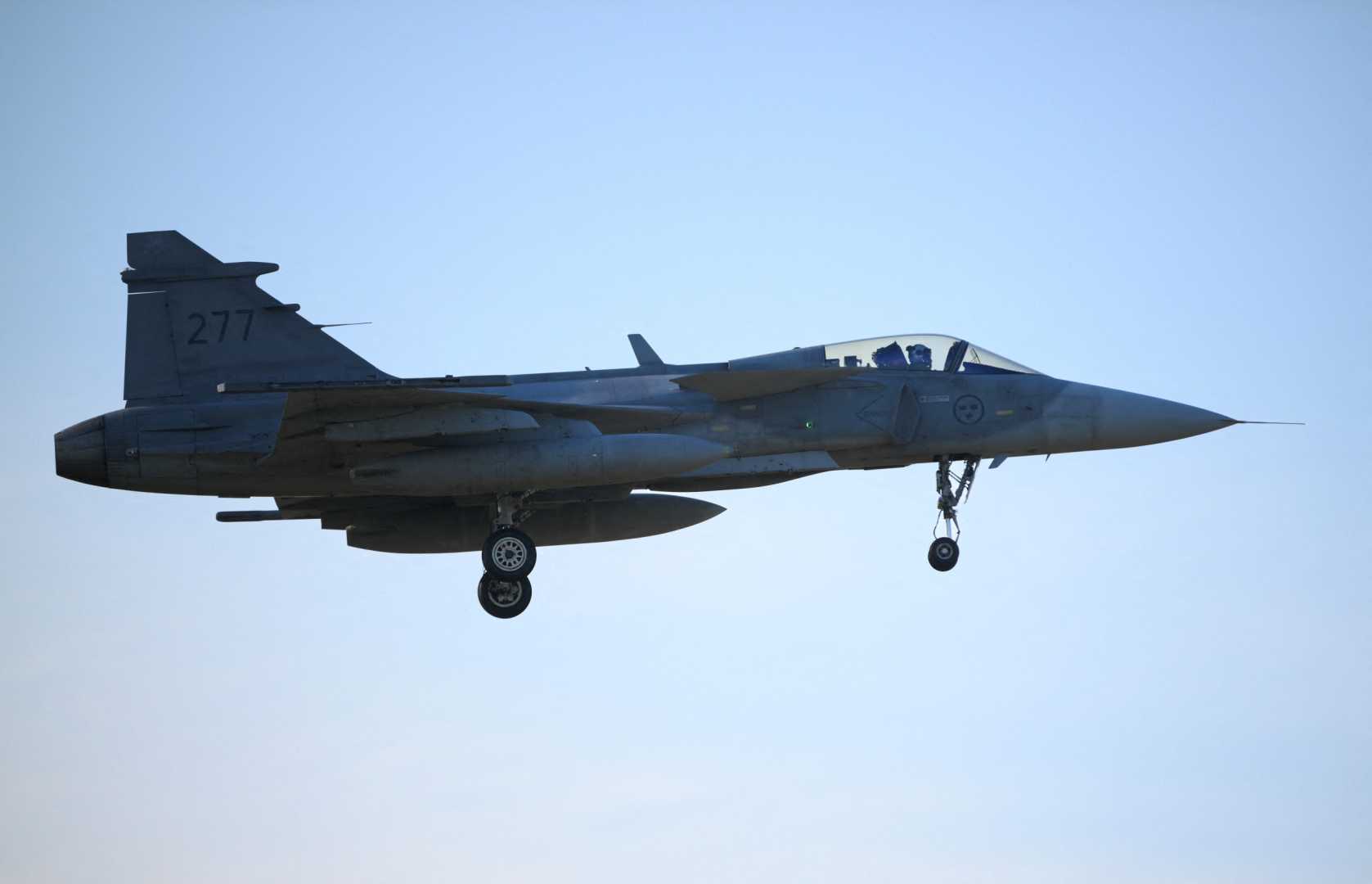 Sweden Military Jets Russian Aircraft Baltic Sea