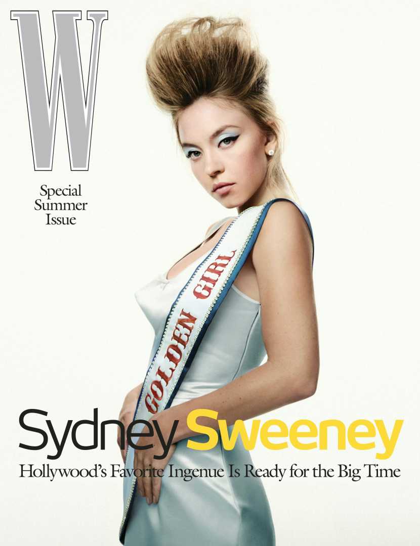 Sydney Sweeney W Magazine Cover