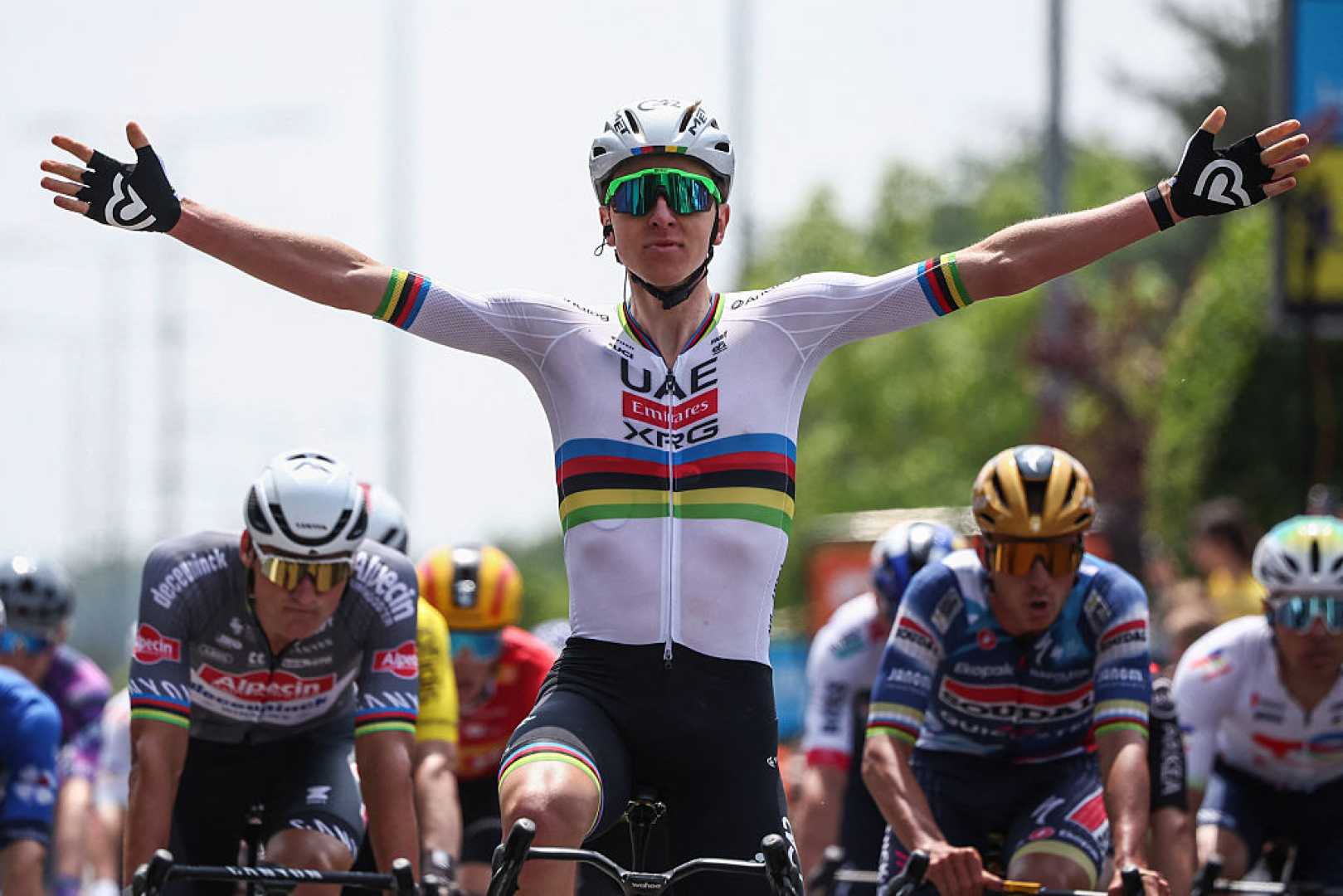 Tadej Pogacar Cycling Criterium Du Dauphine