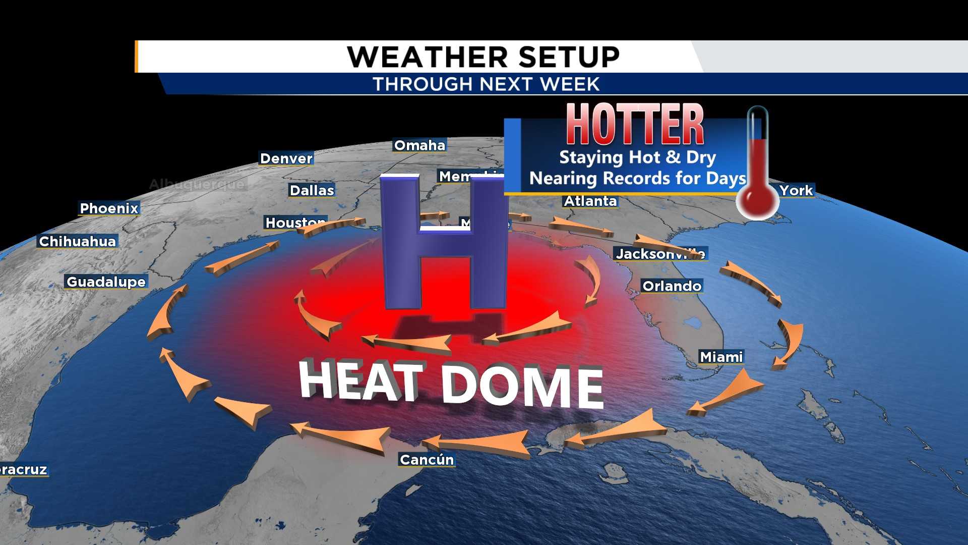 Tampa Bay Heat Dome Summer Weather