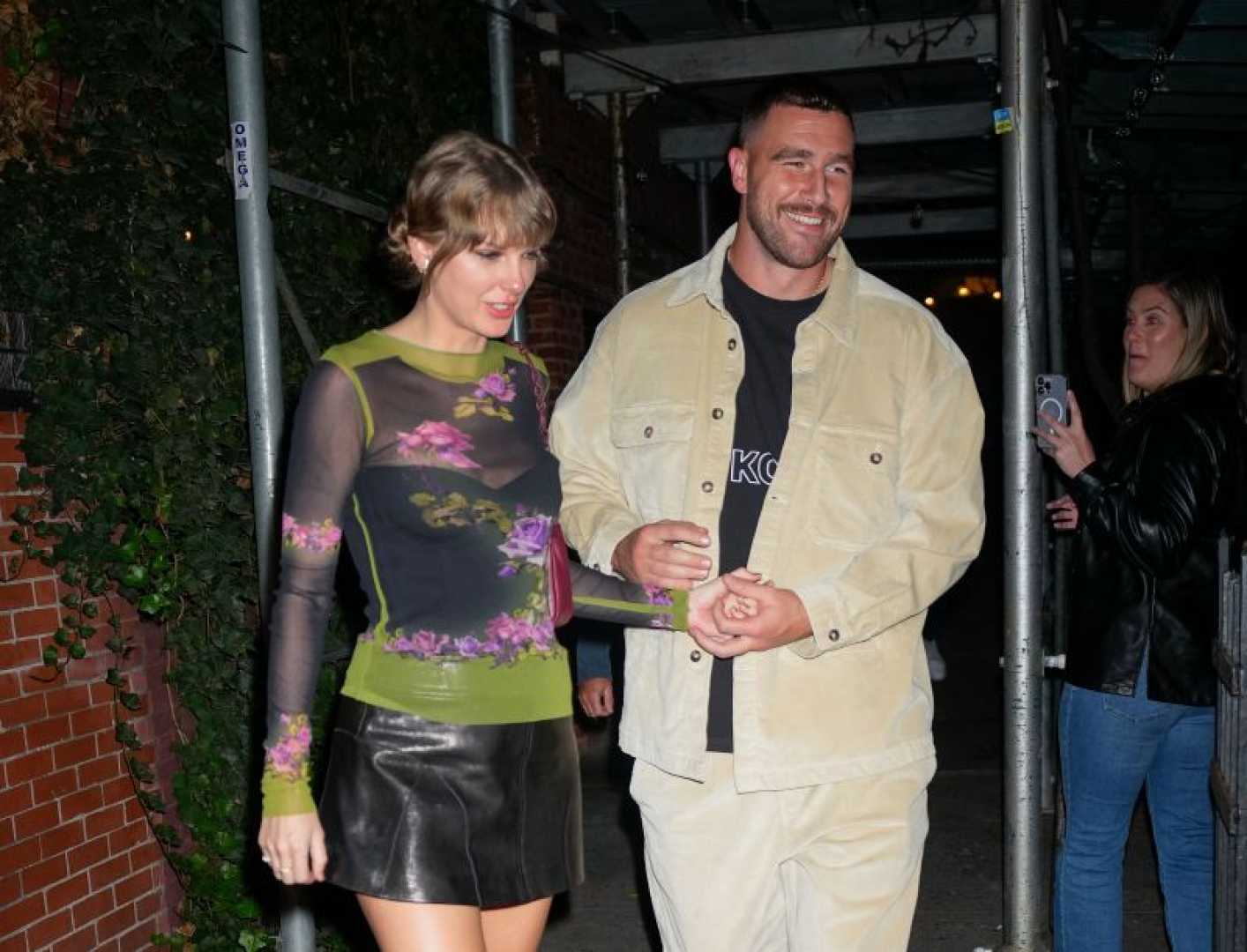 Taylor Swift Travis Kelce New York City