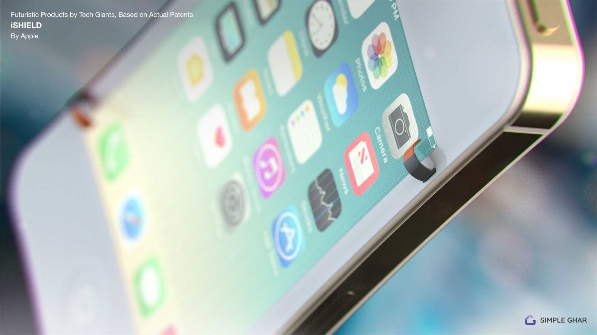 Tech Giants Futuristic Devices Smartphone