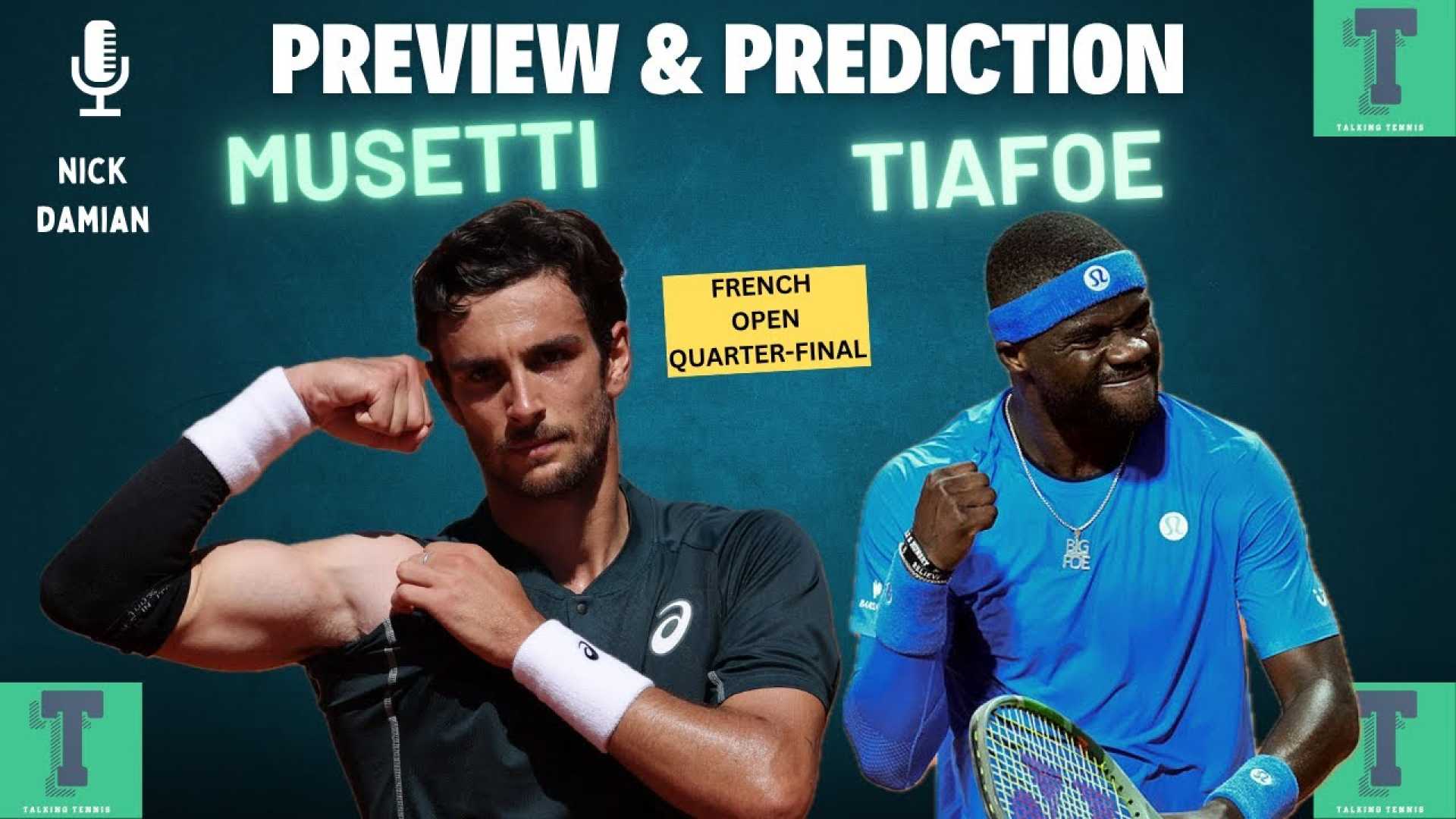 Tennis Players Frances Tiafoe And Lorenzo Musetti