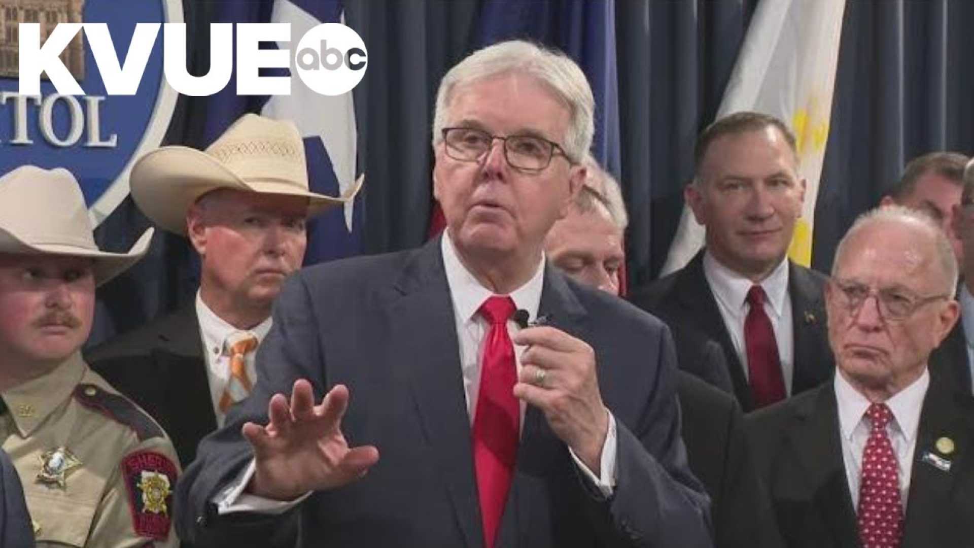 Texas Governor Thc Ban Press Conference