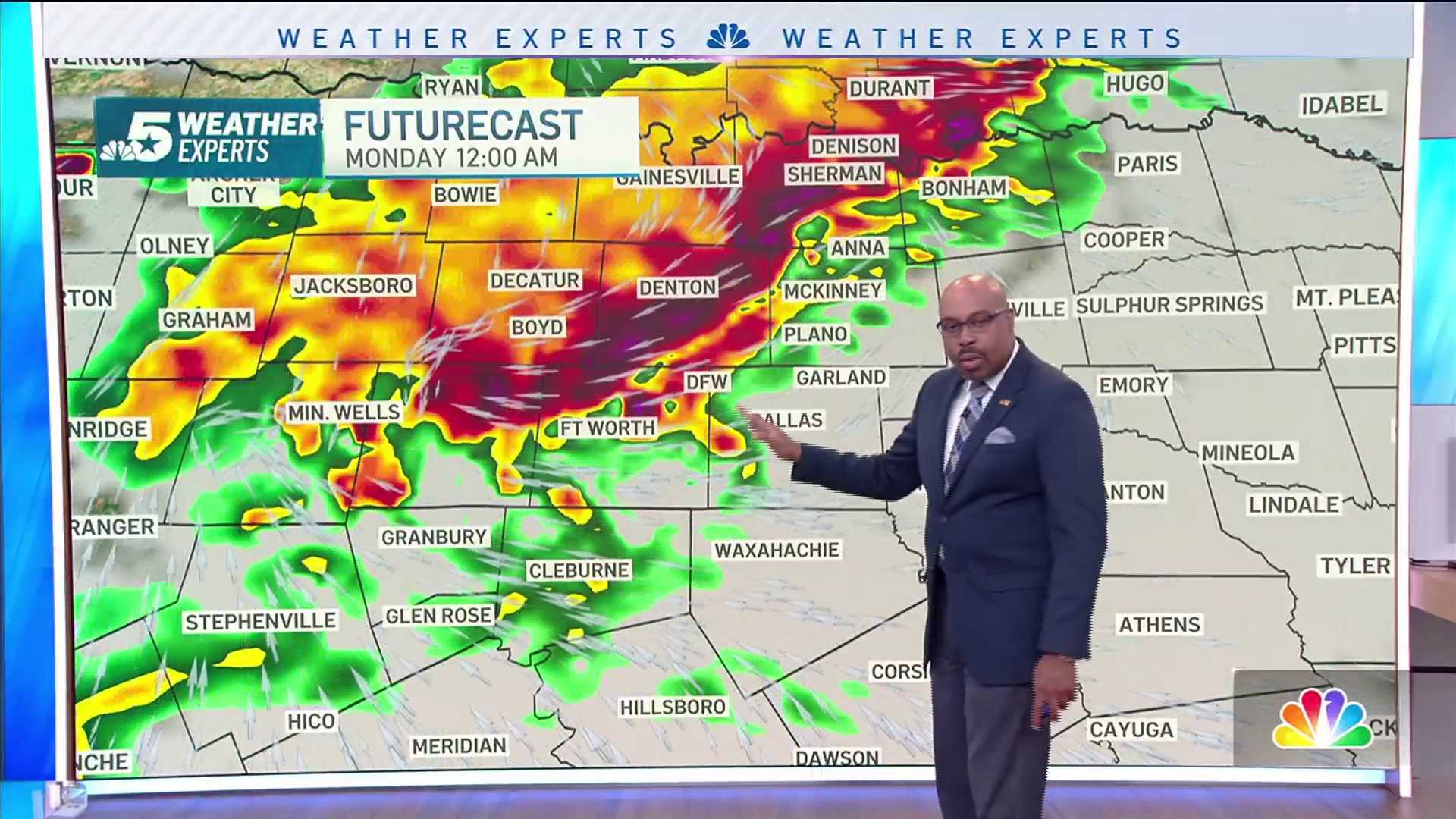 Texas Thunderstorms Weather Report