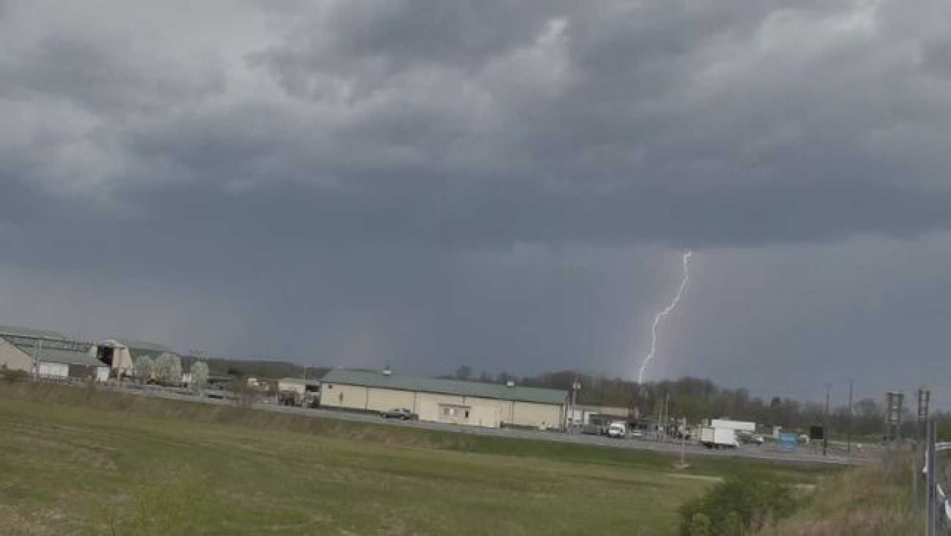 Thunderstorm In Central New York