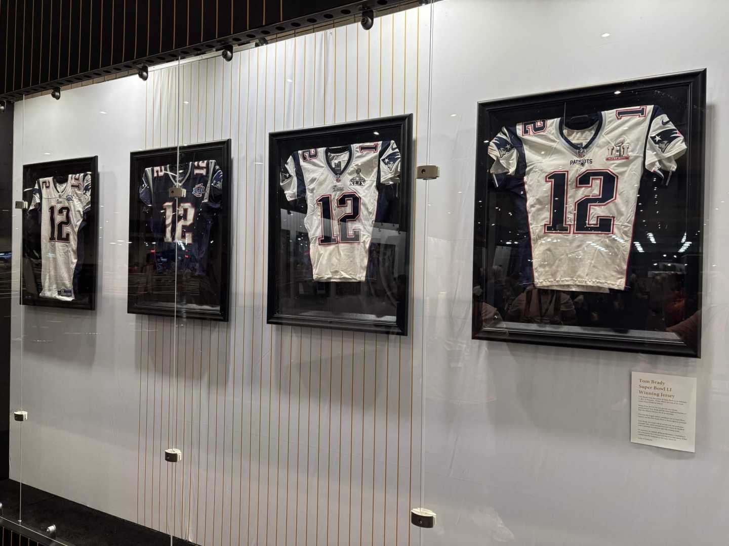 Tom Brady Jersey Exhibit Fanatics Fest