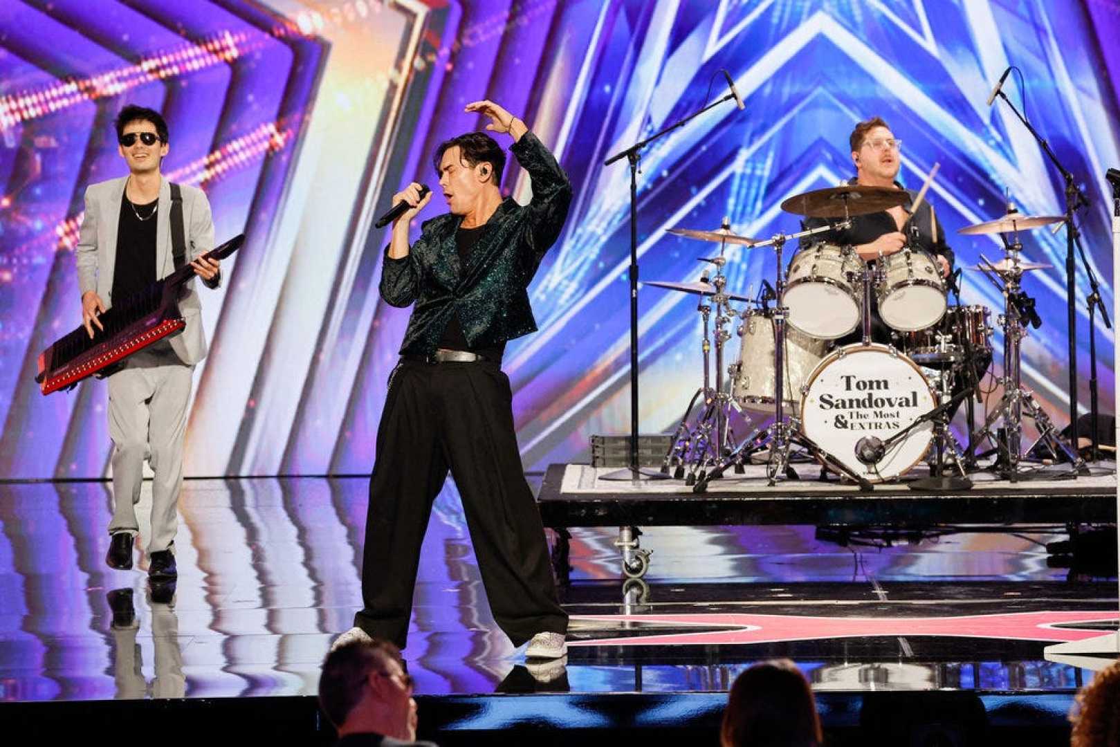 Tom Sandoval America's Got Talent Performance