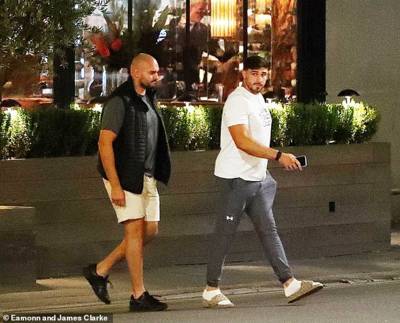 Tommy Fury Night Out Cheshire