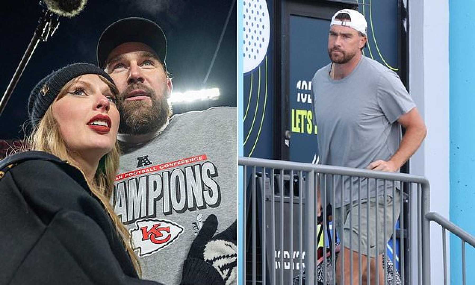 Travis Kelce Taylor Swift Gym Bag