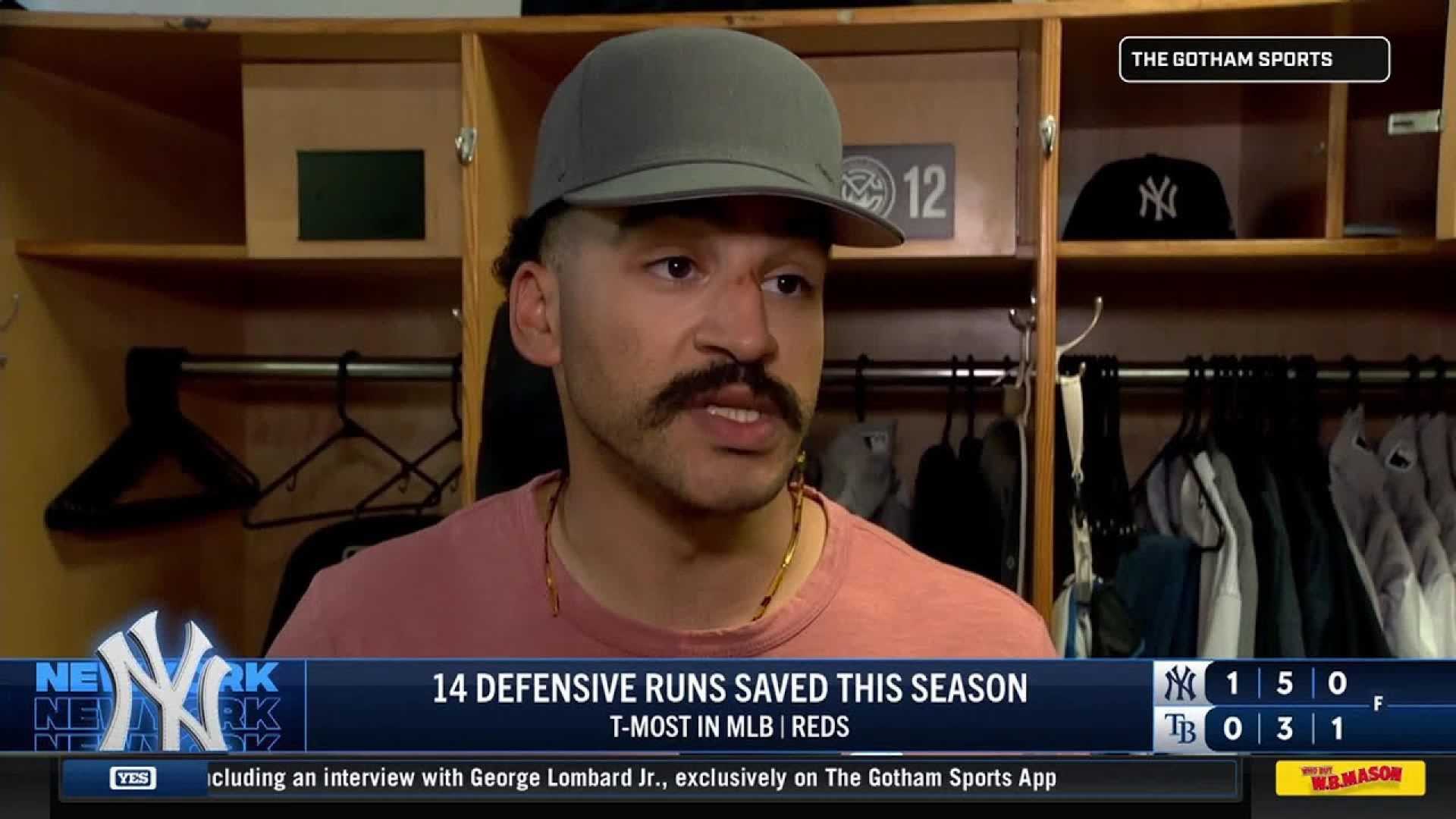 Trent Grisham Yankees Baseball Interview
